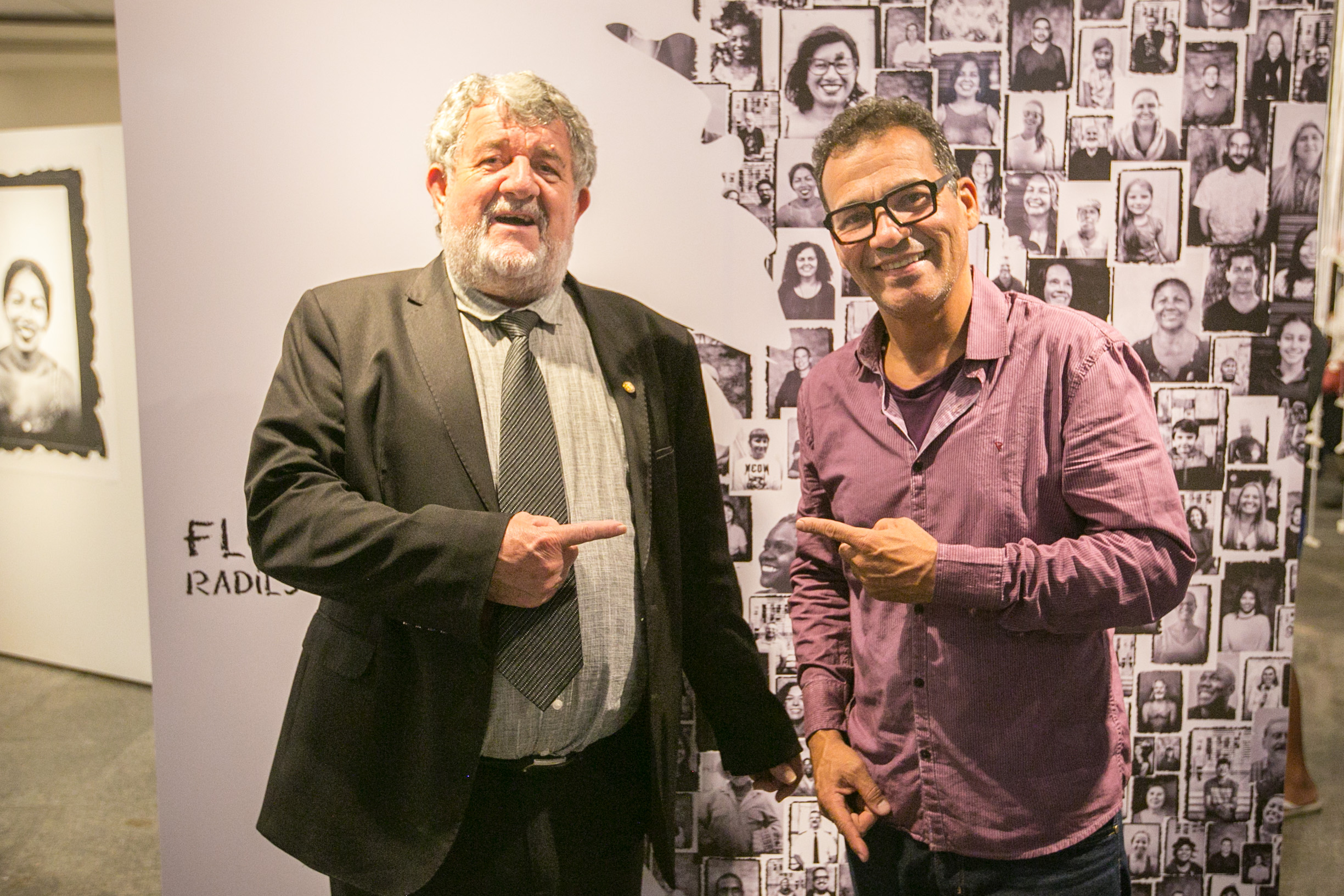 Deputado Osmar Vicentini (União) e Fotógrafo Radilson Carlos Gomes