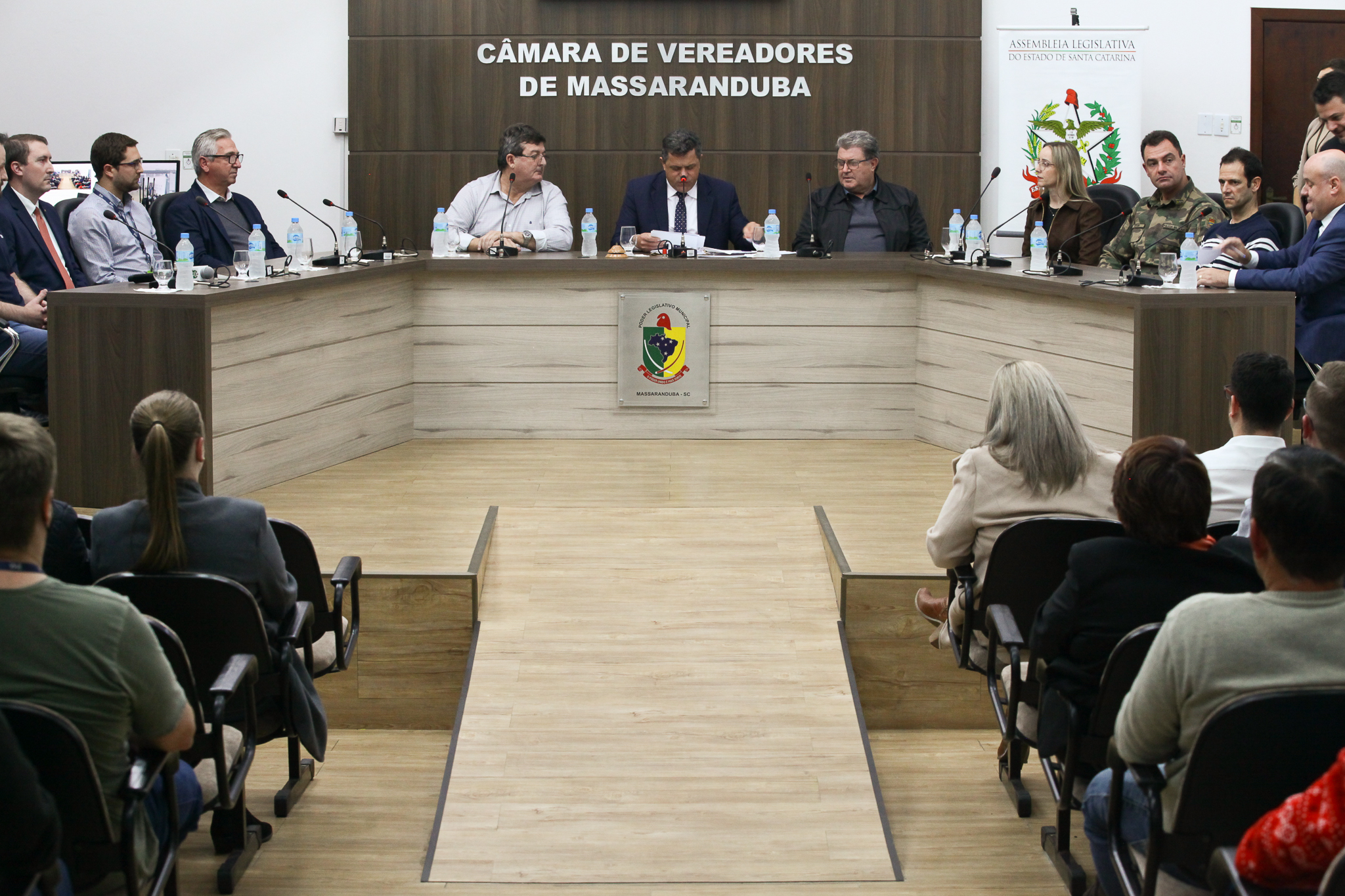Audiência Pública para discutir a Contaminação Ambiental do Rio 7 de janeiro e, Massaranduba, SC