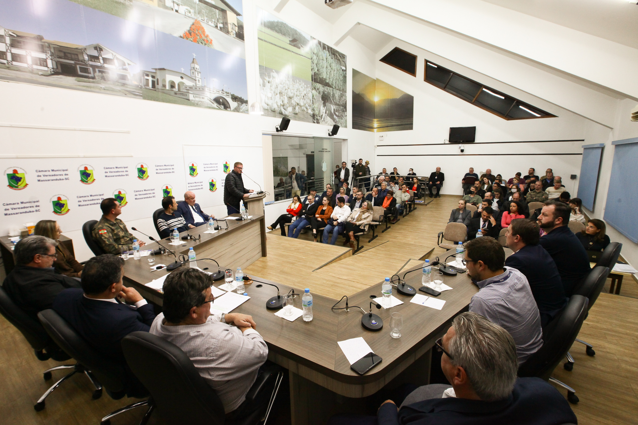 Audiência Pública para discutir a Contaminação Ambiental do Rio 7 de janeiro e, Massaranduba, SC