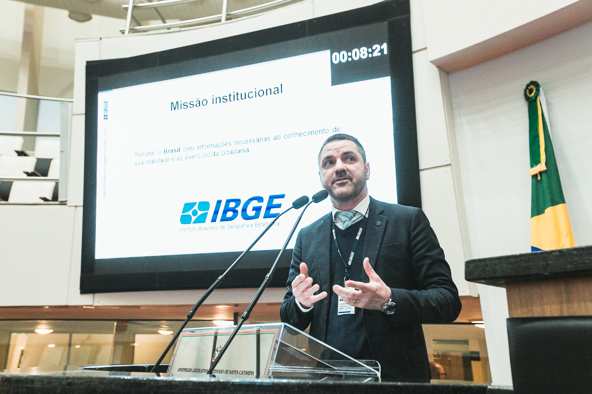Chefe da unidade estadual do IBGE, Roberto Kern Gomes, afirma que o censo contribui para a elaboração de políticas públicas.