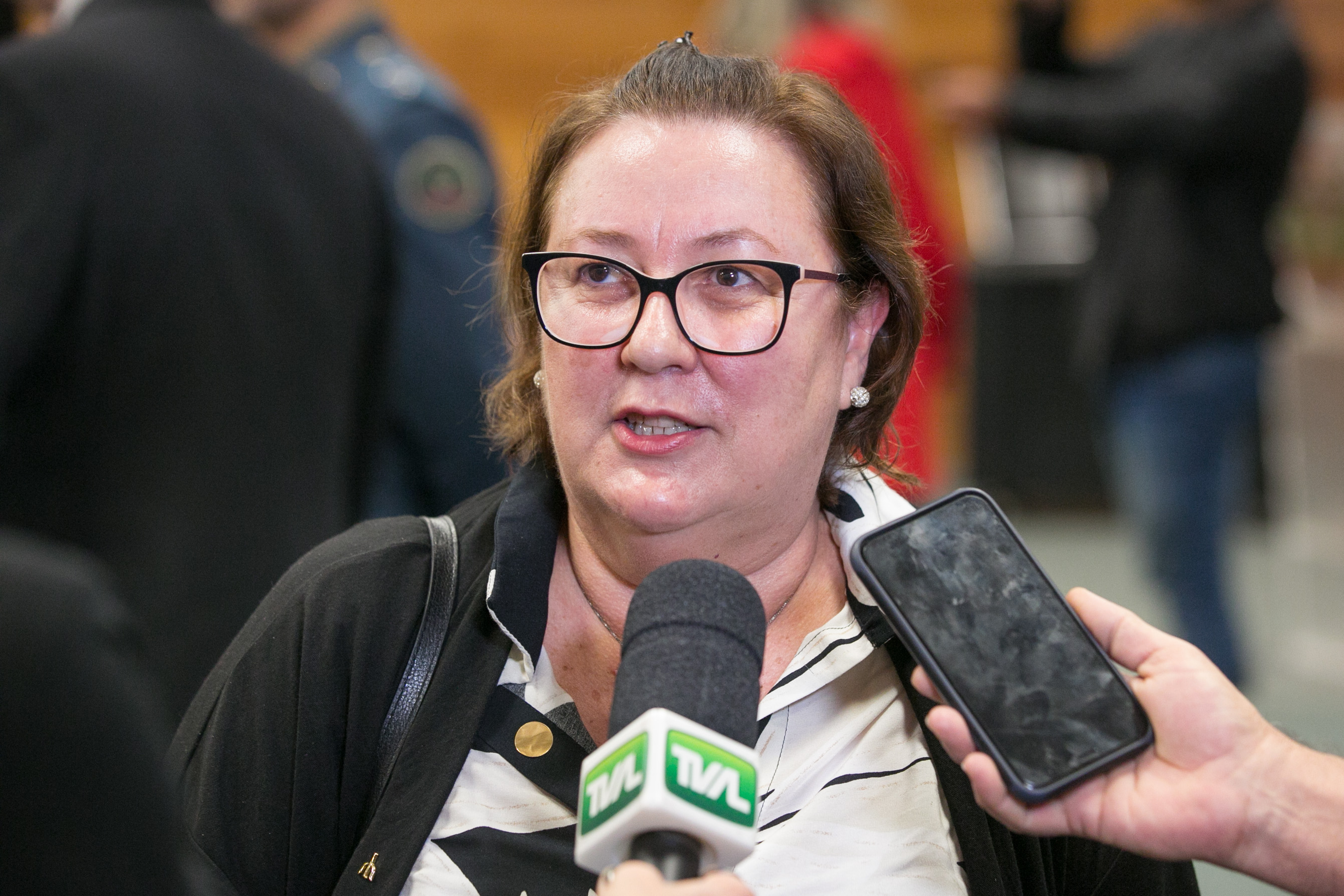 Presidente do Sindicato de Psicólogos de SC, Vânia Machado