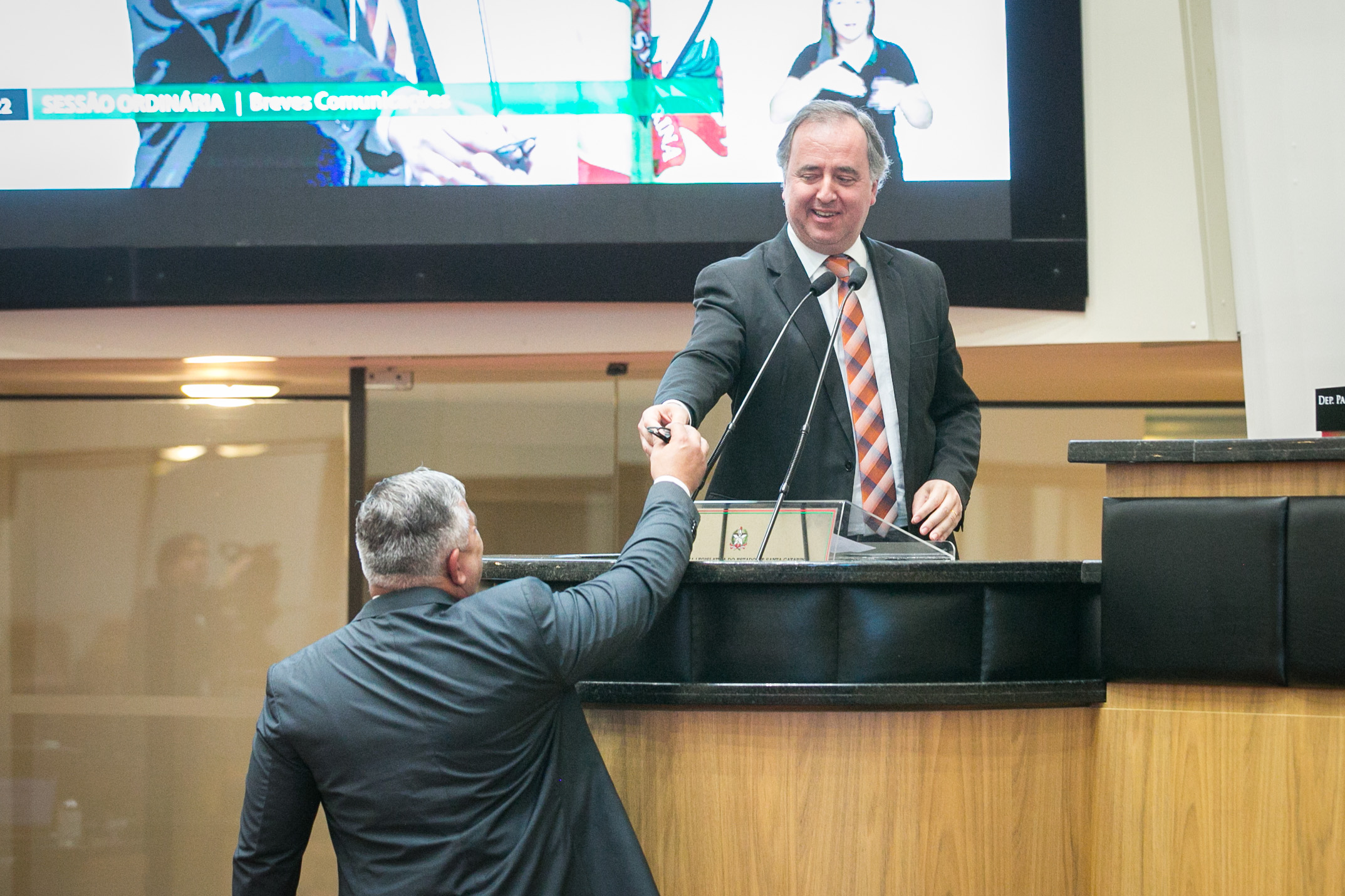 Deputado Sargento Lima (PL) e Deputado Kennedy Nunes (PTB)