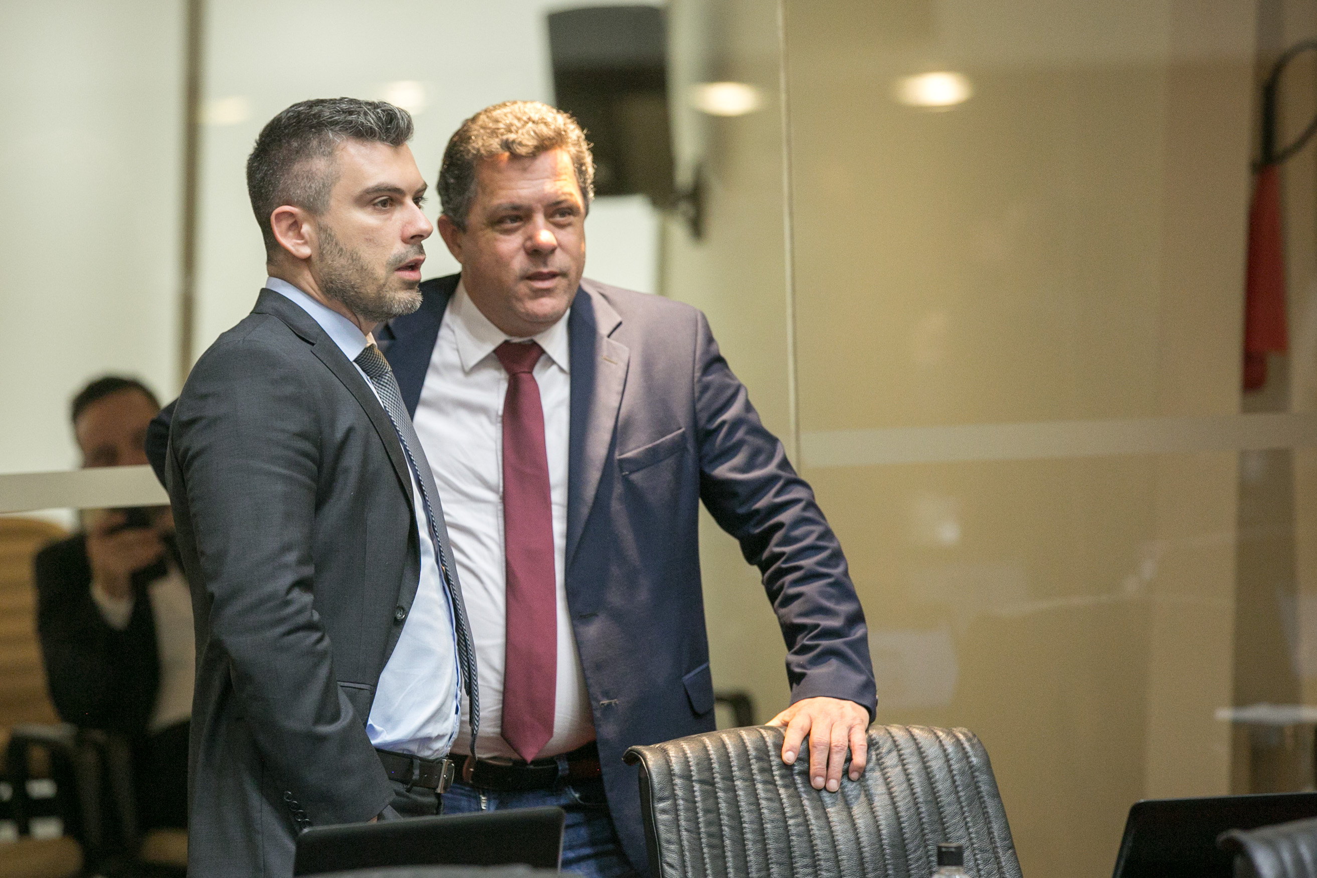Deputado Bruno Souza (NOVO) e Deputado Ivan Naatz (PL)