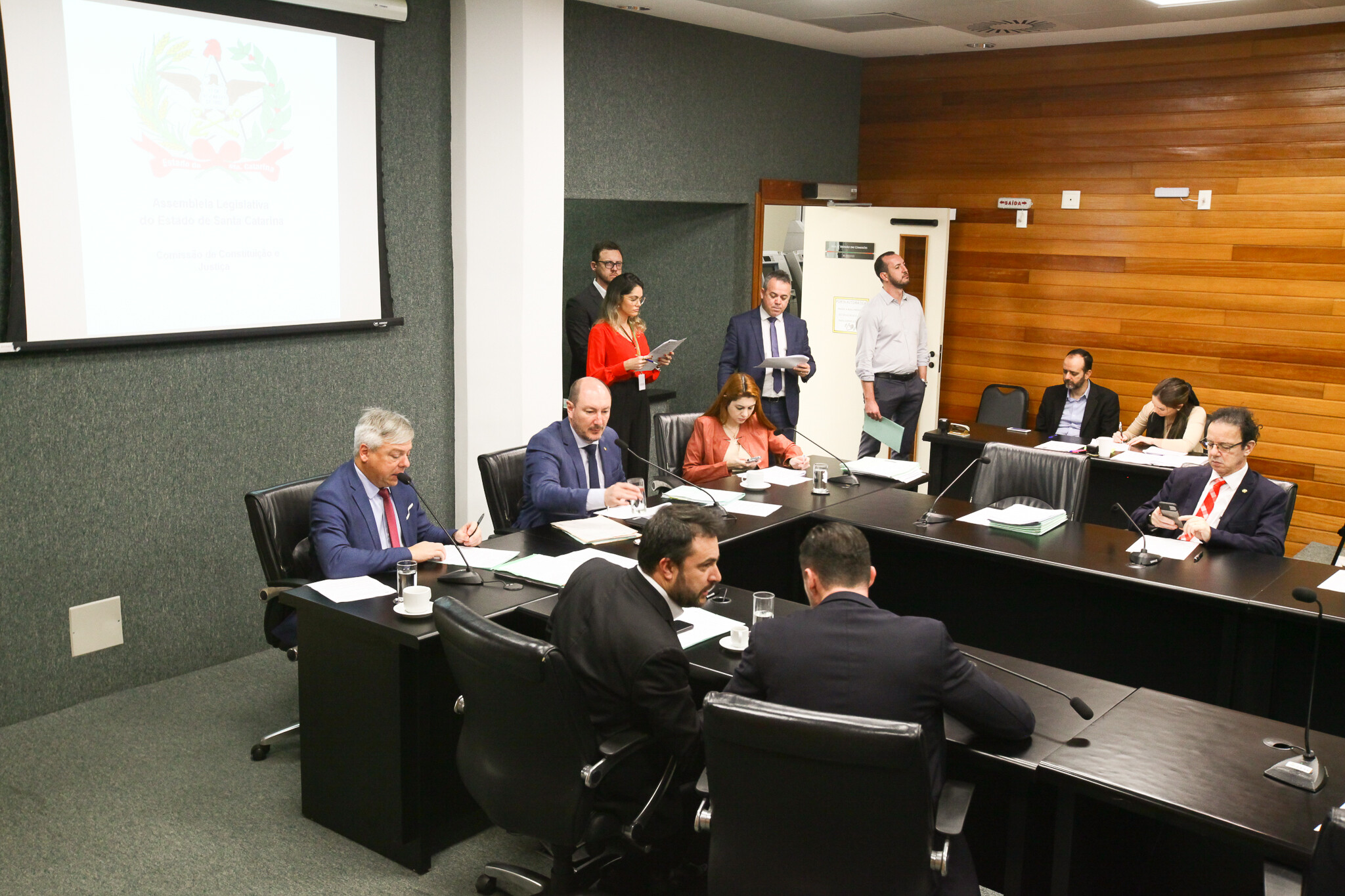 Reunião da Comissão de Constituição e Justiça.