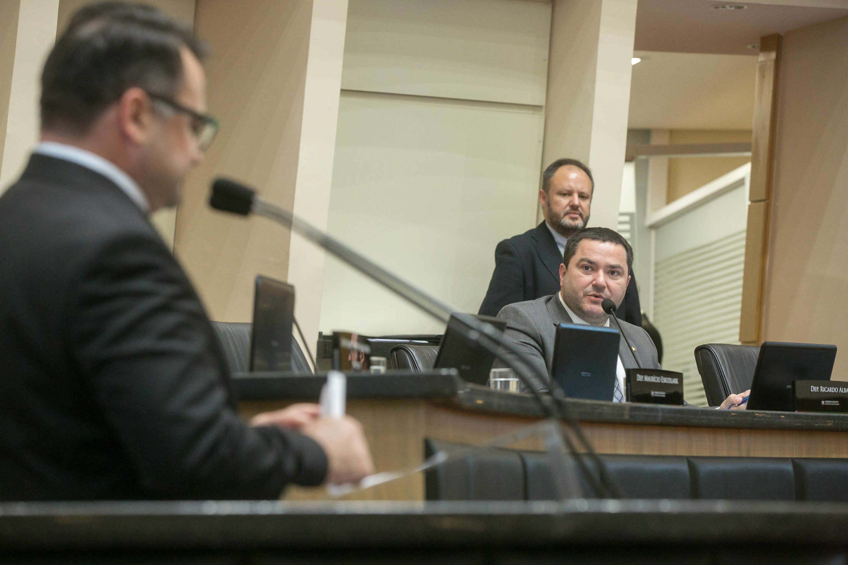 Deputado Jaksom Castelli (União) e Deputado Ricardo Alba (União)