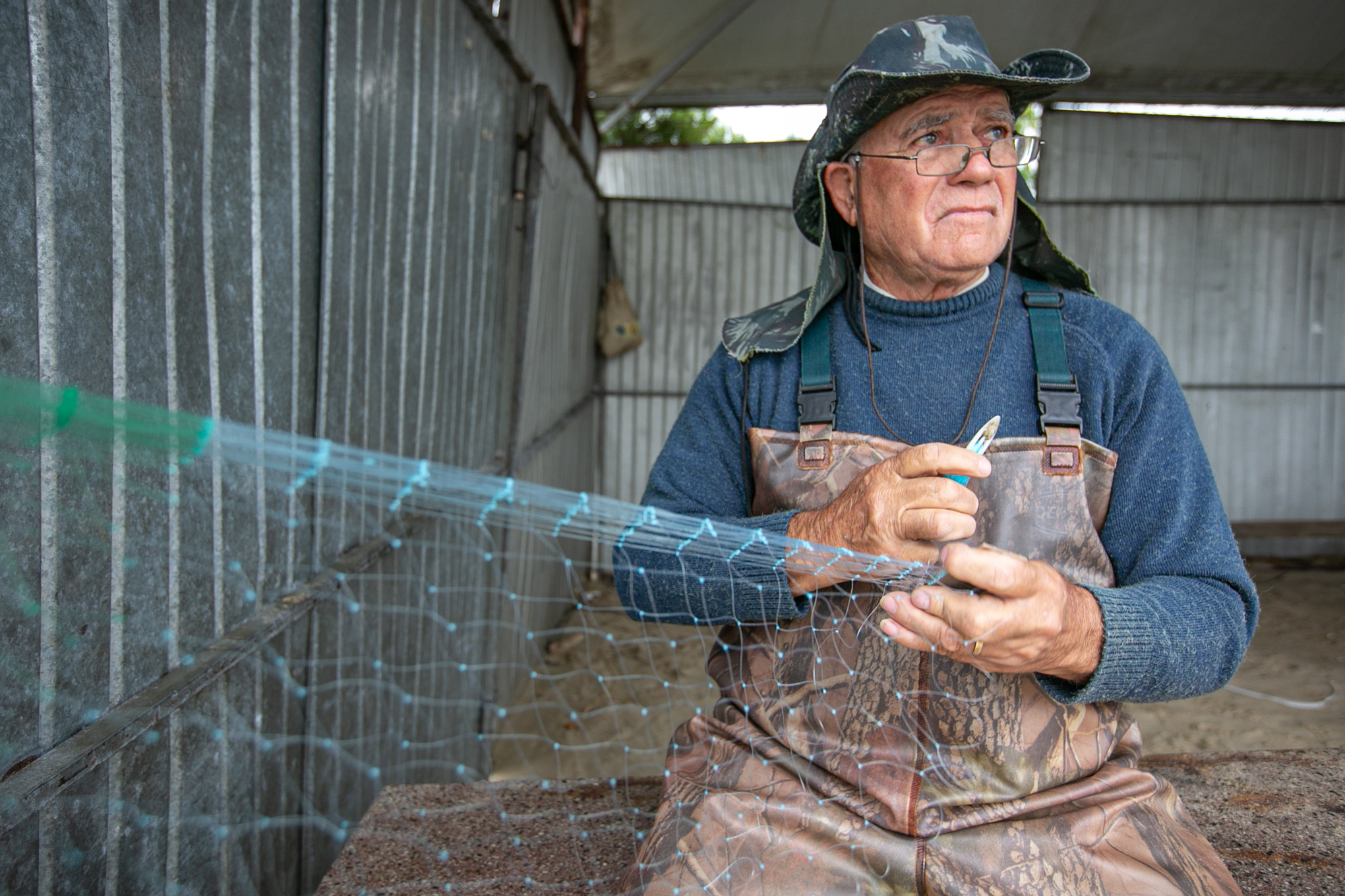 Pescador Ademir dos Santos