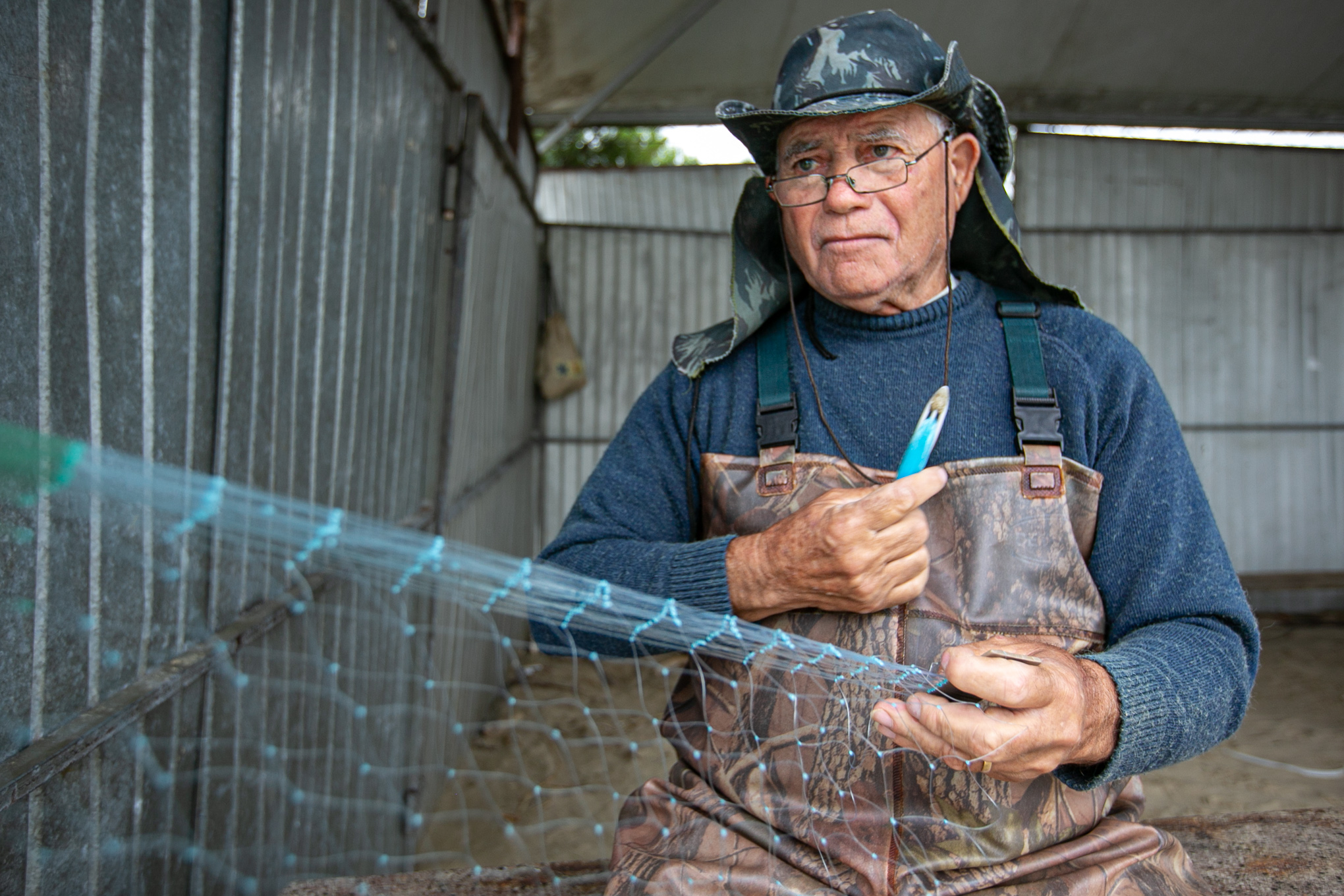 Pescador Ademir dos Santos