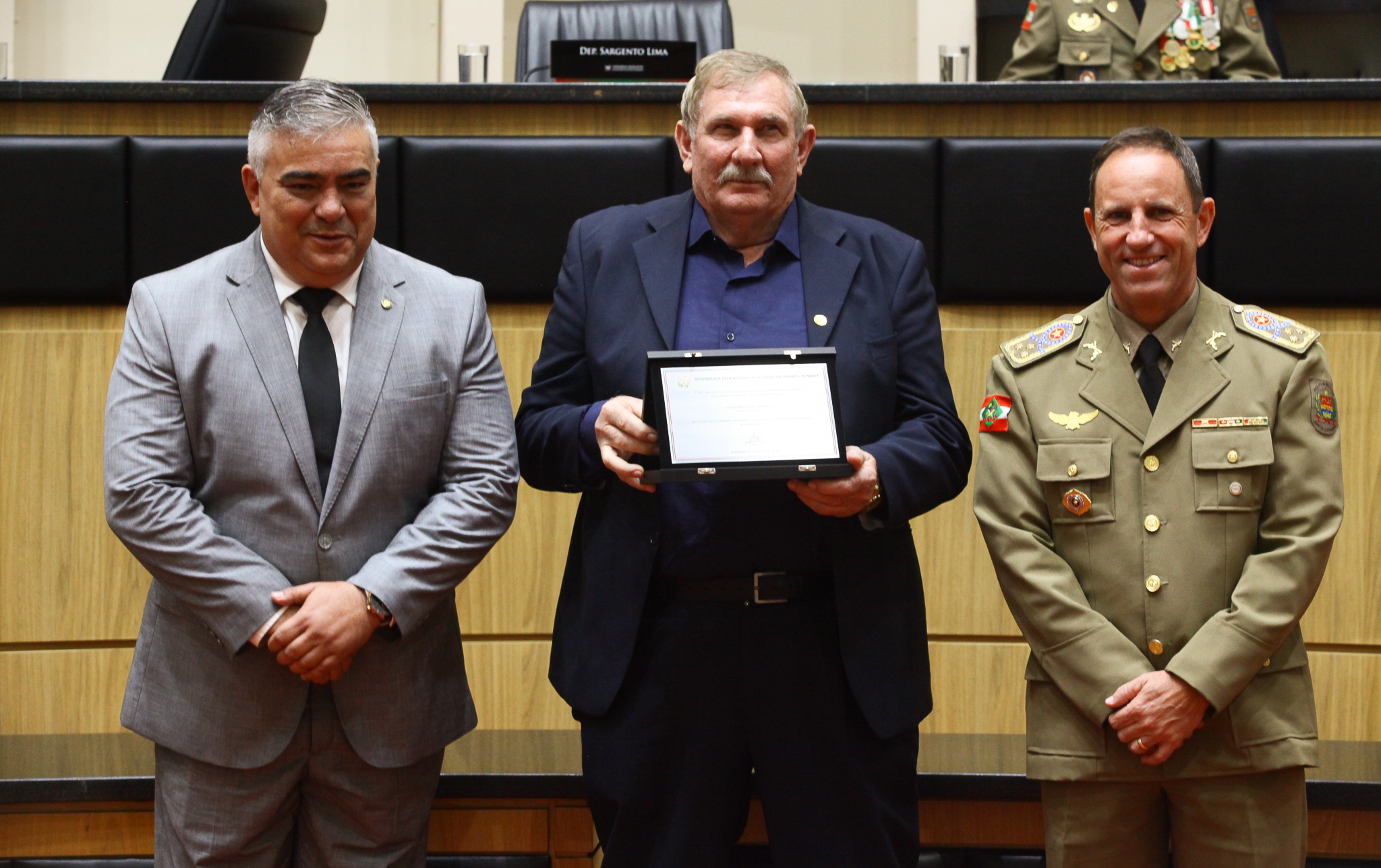 Sessão Especial em comemoração dos 45 anos da Polícia Militar Rodoviária do Estado de Santa Catarina