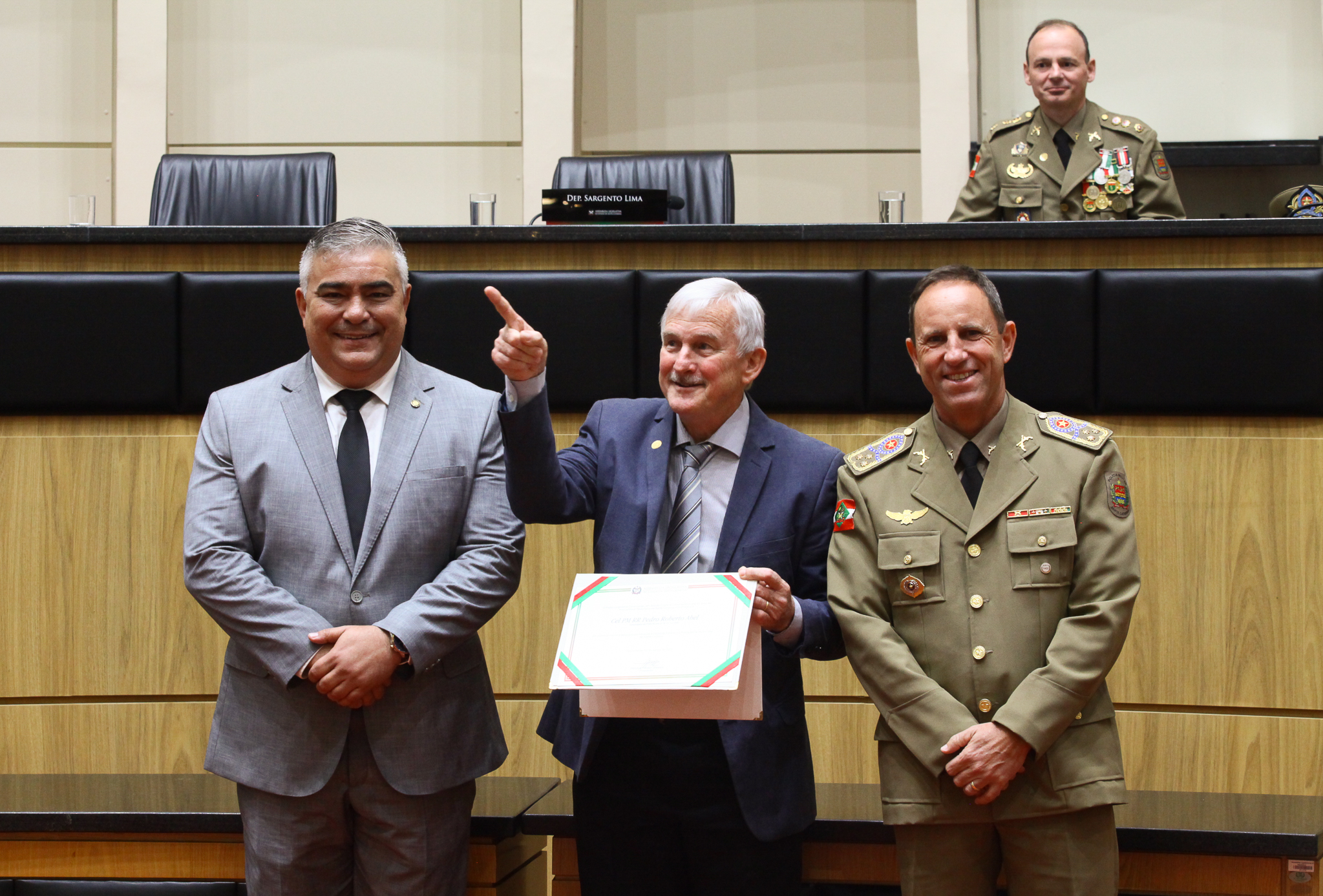 Sessão Especial em comemoração dos 45 anos da Polícia Militar Rodoviária do Estado de Santa Catarina