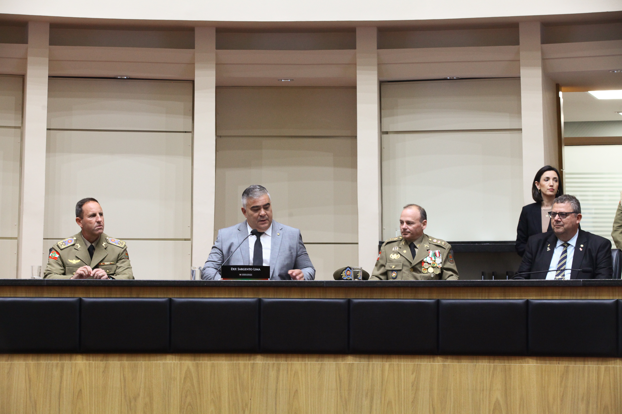 Sessão Especial em comemoração dos 45 anos da Polícia Militar Rodoviária do Estado de Santa Catarina