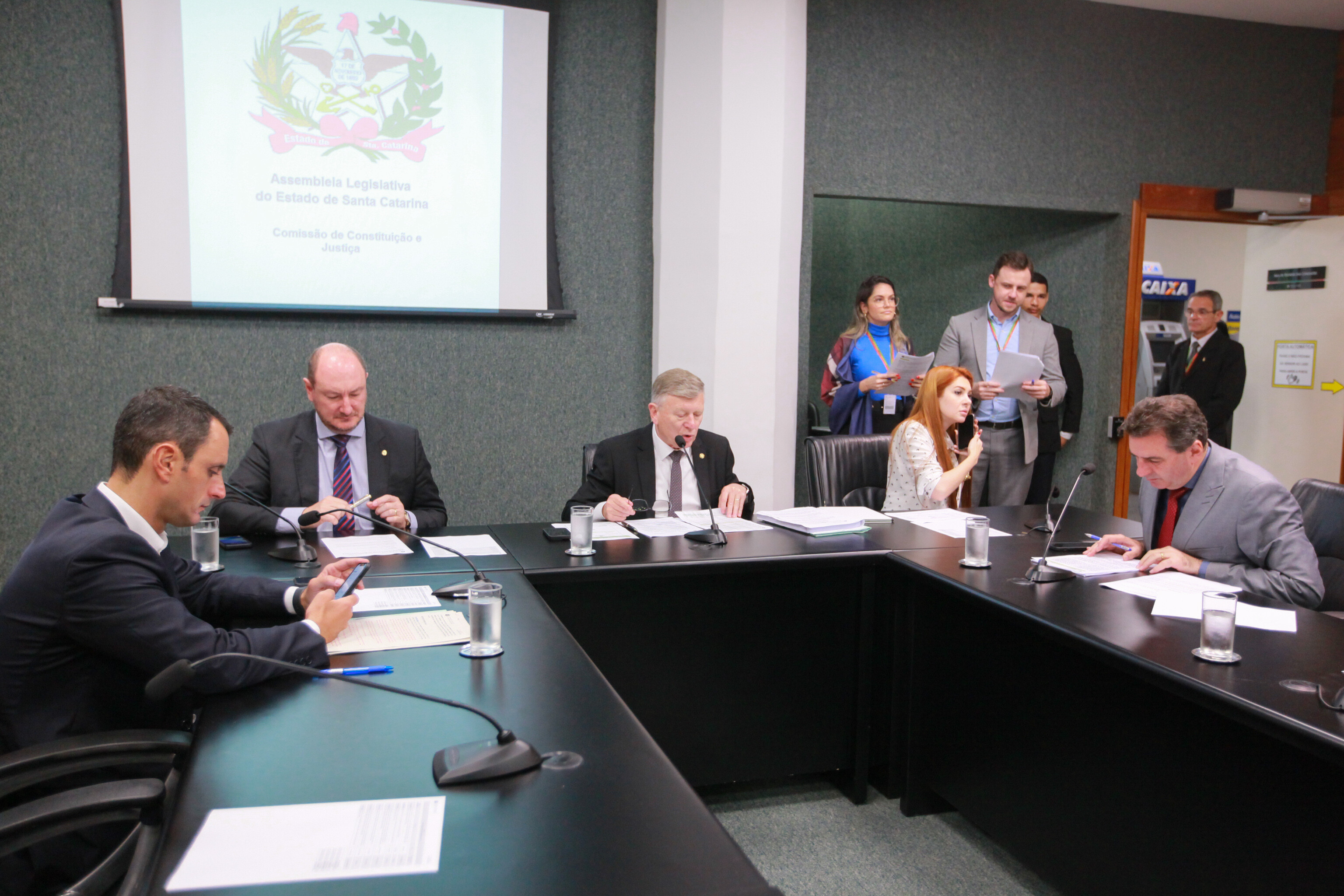 Reunião da Comissão de Constituição e Justiça.
