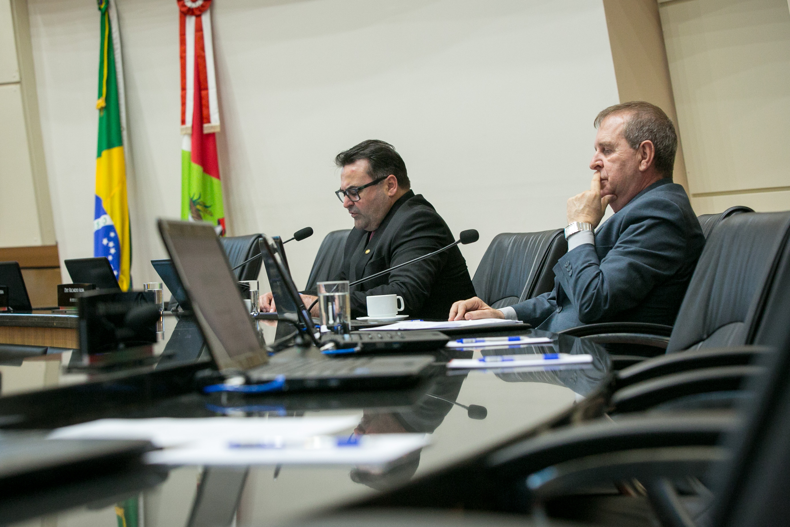 Deputado Jaksom Castelli (União) e Deputado Maurício Eskudlark (PL)