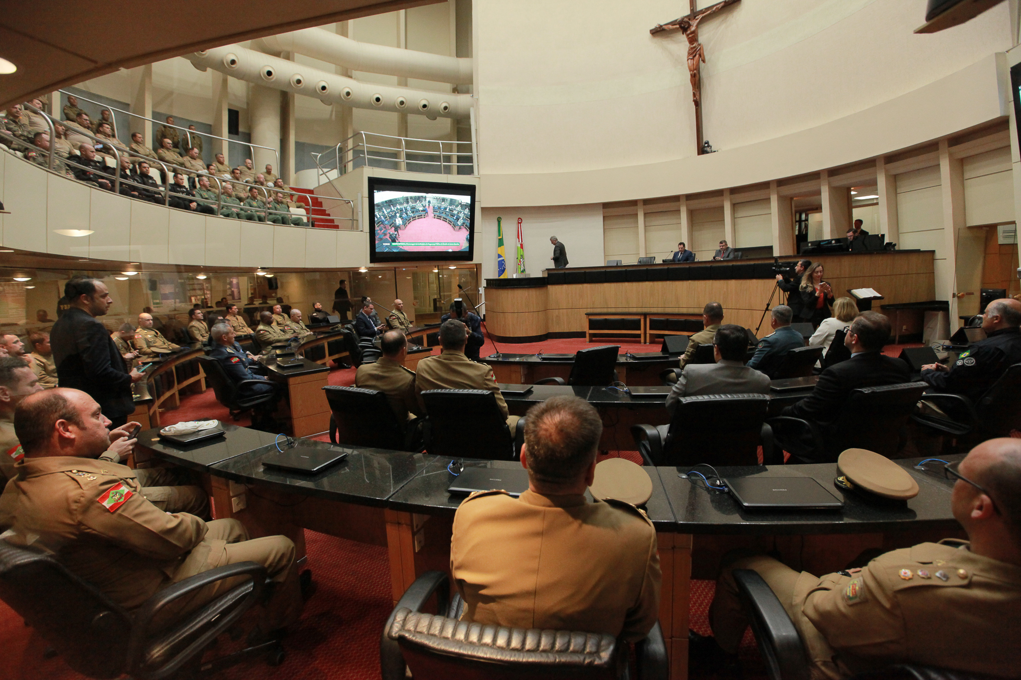 'Sessão Especial em Homenagem às instituições de Segurança Pública do Estado de Santa Catarina