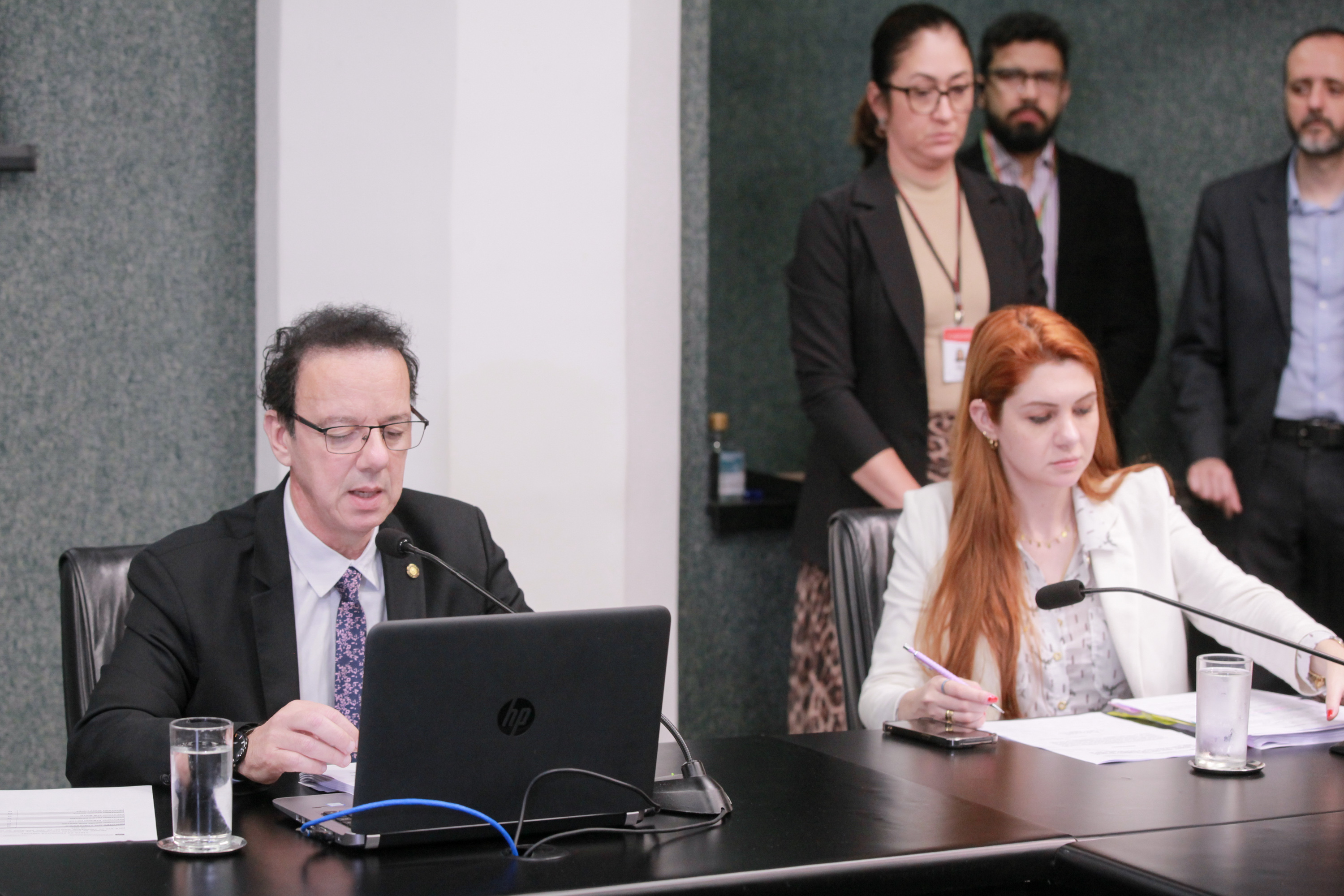 - Deputado Ismael Santos (PSD) - Deputada Ana Caroline Campagnolo (PL)