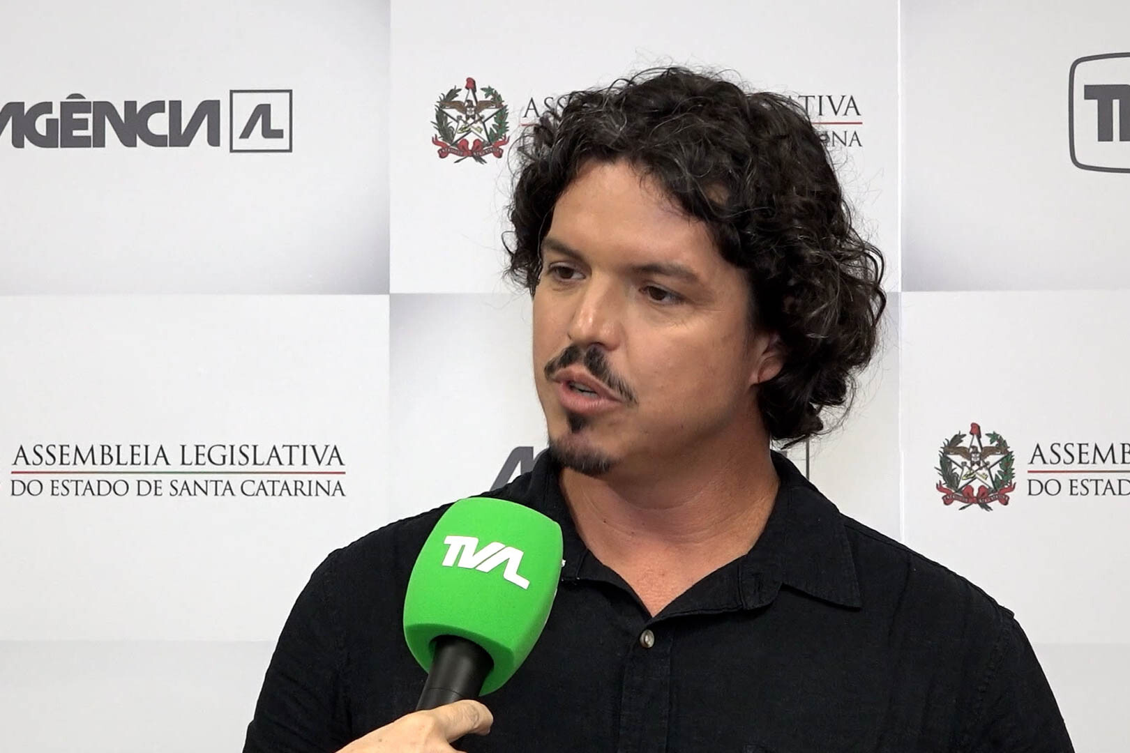 Marquito é atualmente vereador em Florianópolis e foi eleito para a Alesc com 40.329 votos. FOTO: Reprodução/TVAL