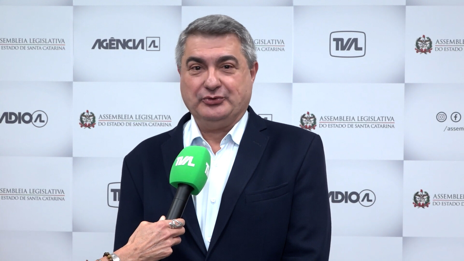 Antídio Lunelli (MDB) foi o terceiro mais votado, com 74,5 mil votos. FOTO: Reprodução/TVAL