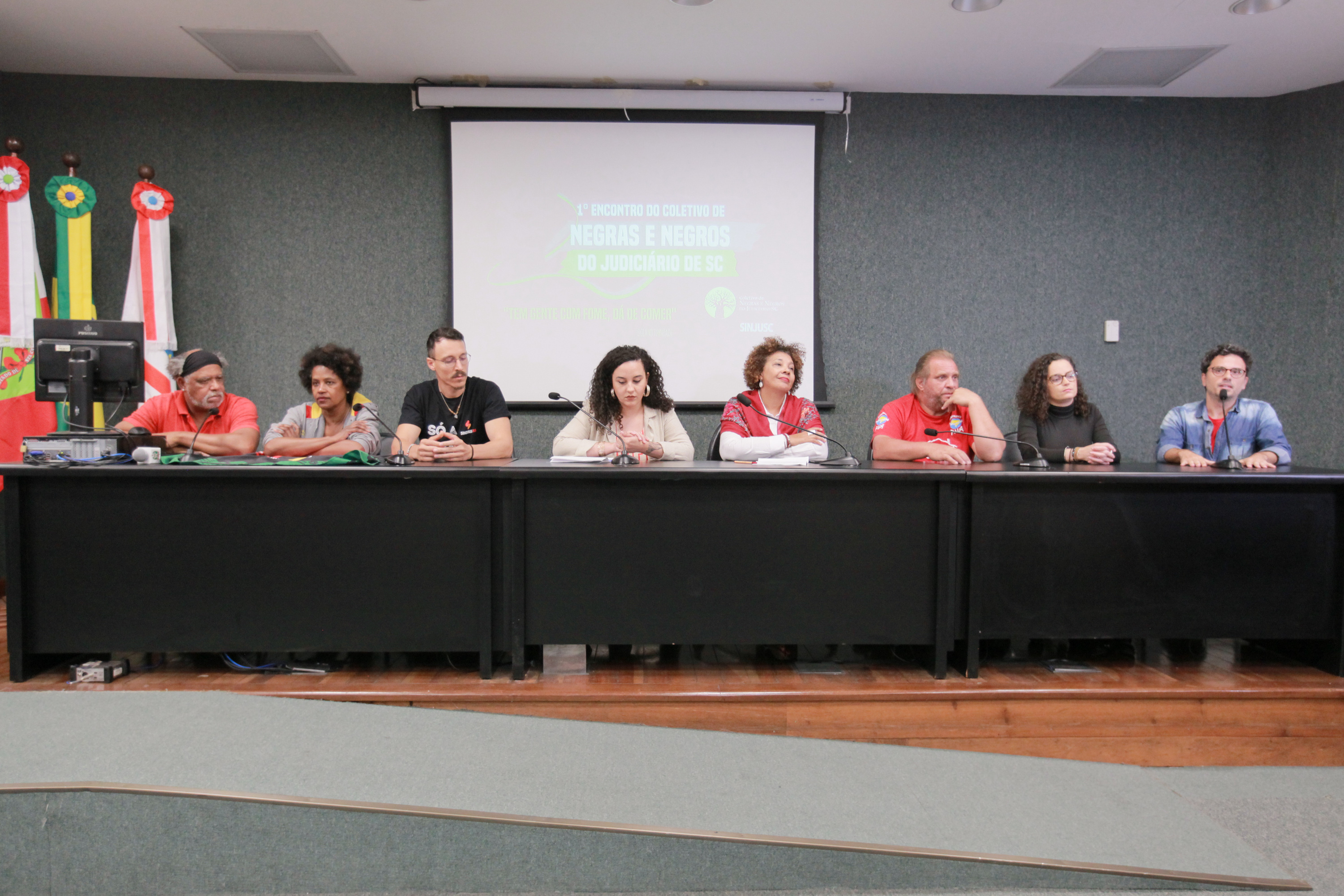 Solenidade de Abertura do evento “Coletivo de Negras e Negros do Judiciário de SC