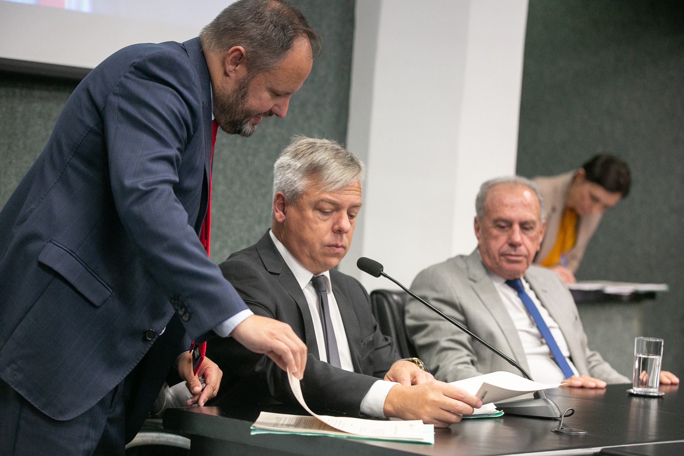 Deputado Fabiano da Luz (PT) e Deputado Nazareno Martins (Podemos)
