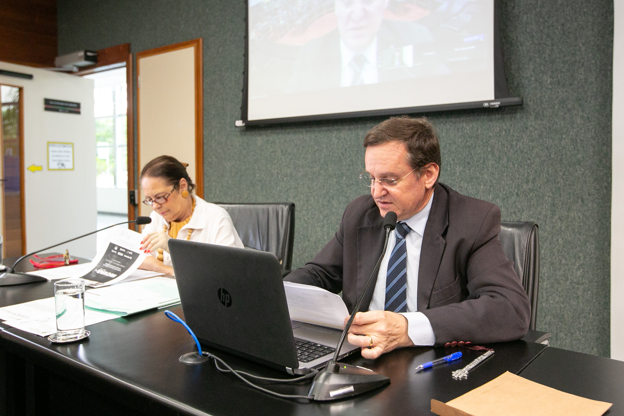 Deputado Jair Miotto (União) e Deputada Ada De Luca (MDB)