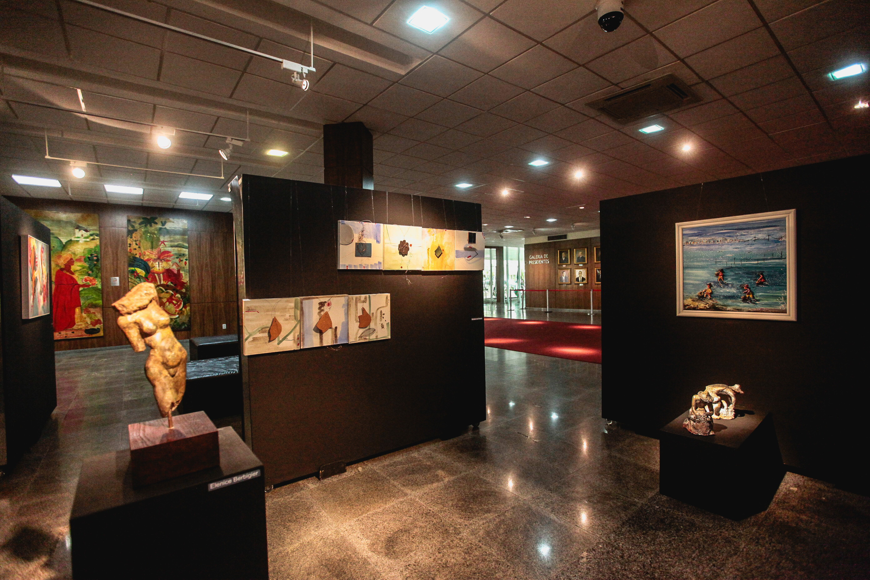 Galeria de Arte Ernesto Meyer Filho. FOTO: Karina Ferreira
