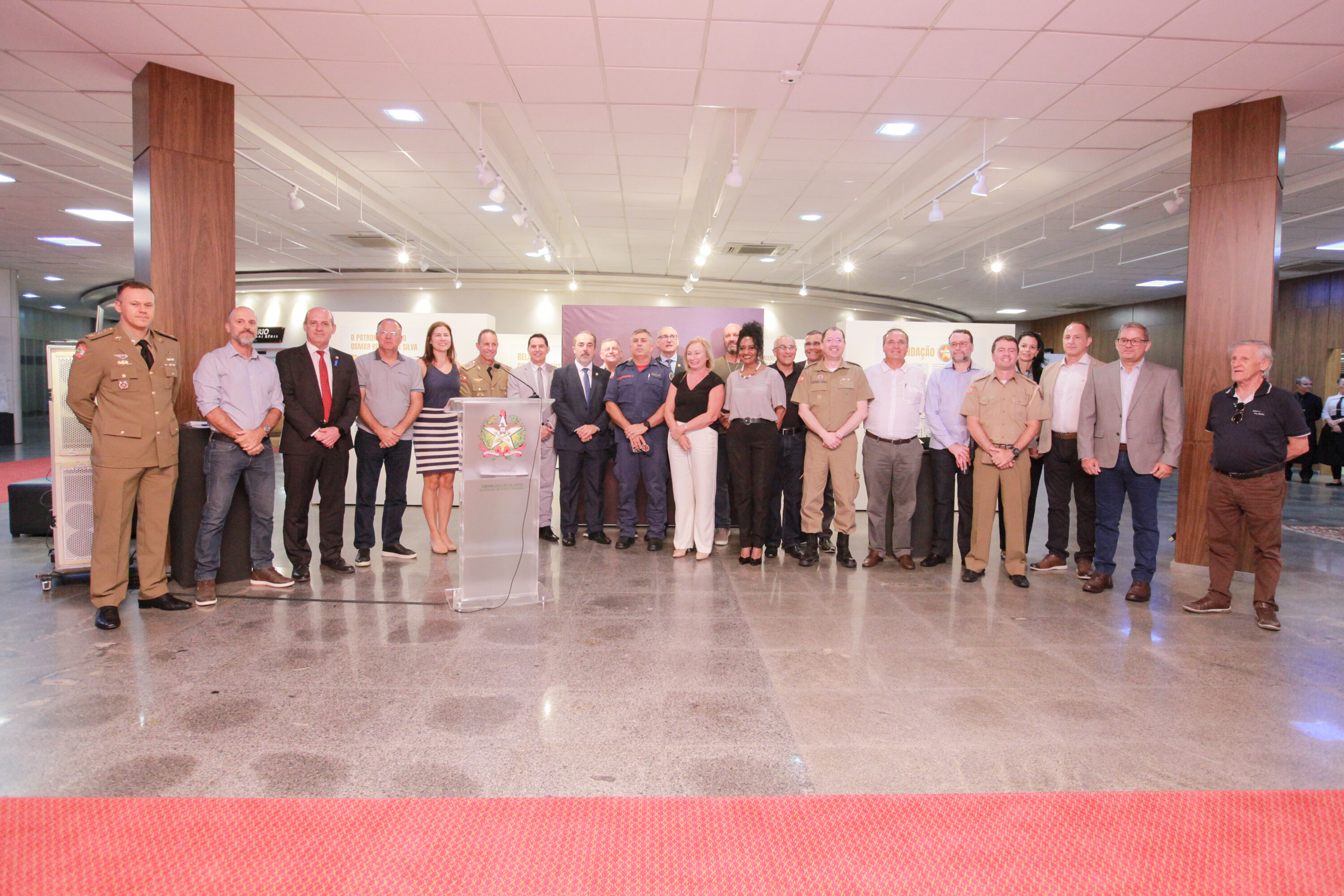 Associados de diferentes regiões de Santa Catarina prestigiaram a cerimônia