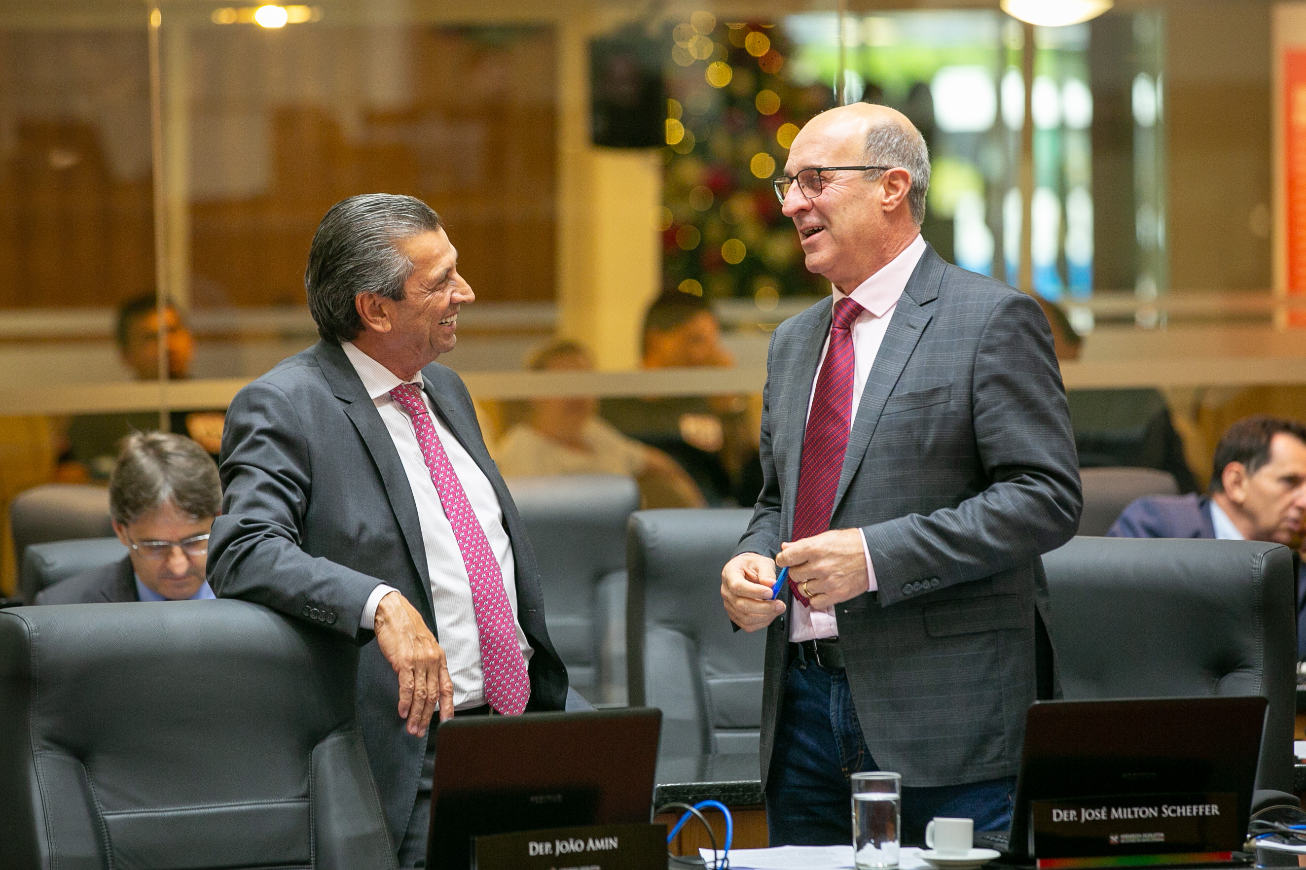 Deputado Julio Garcia (PSD) e Deputado José Milton Scheffer (PP)