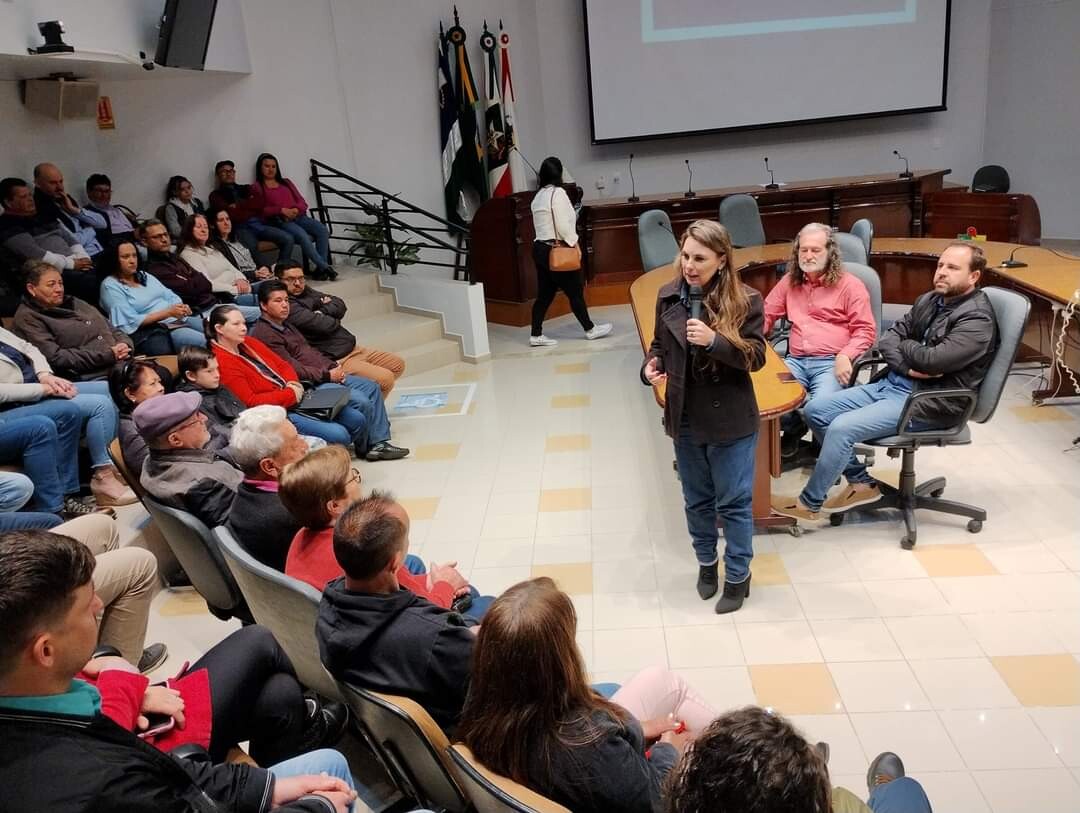 Encontro em Rio Negrinho,. Foto: assessoria parlamentar.
