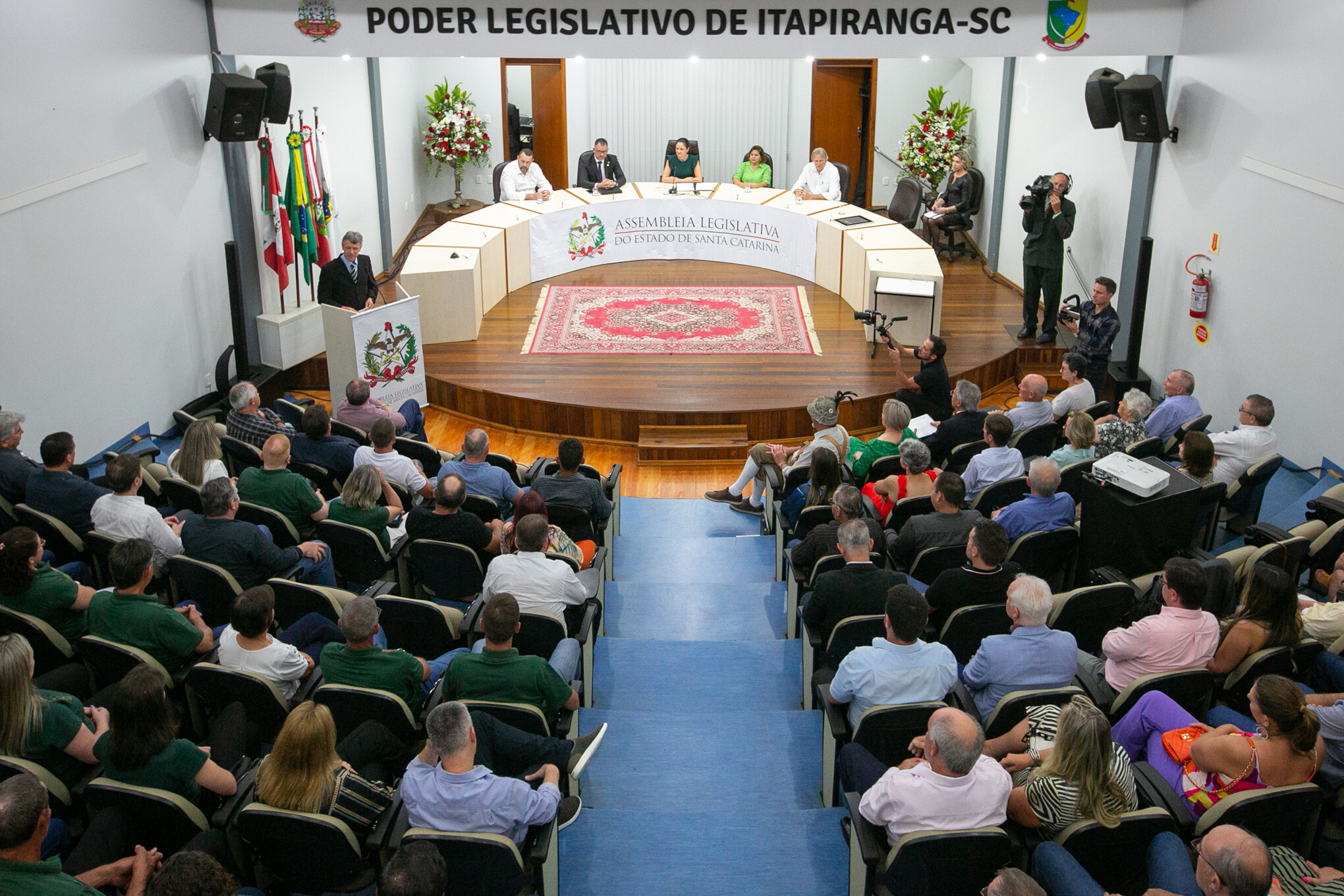 Solenidade foi realizada na Câmara de Vereadores de Itapiranga.