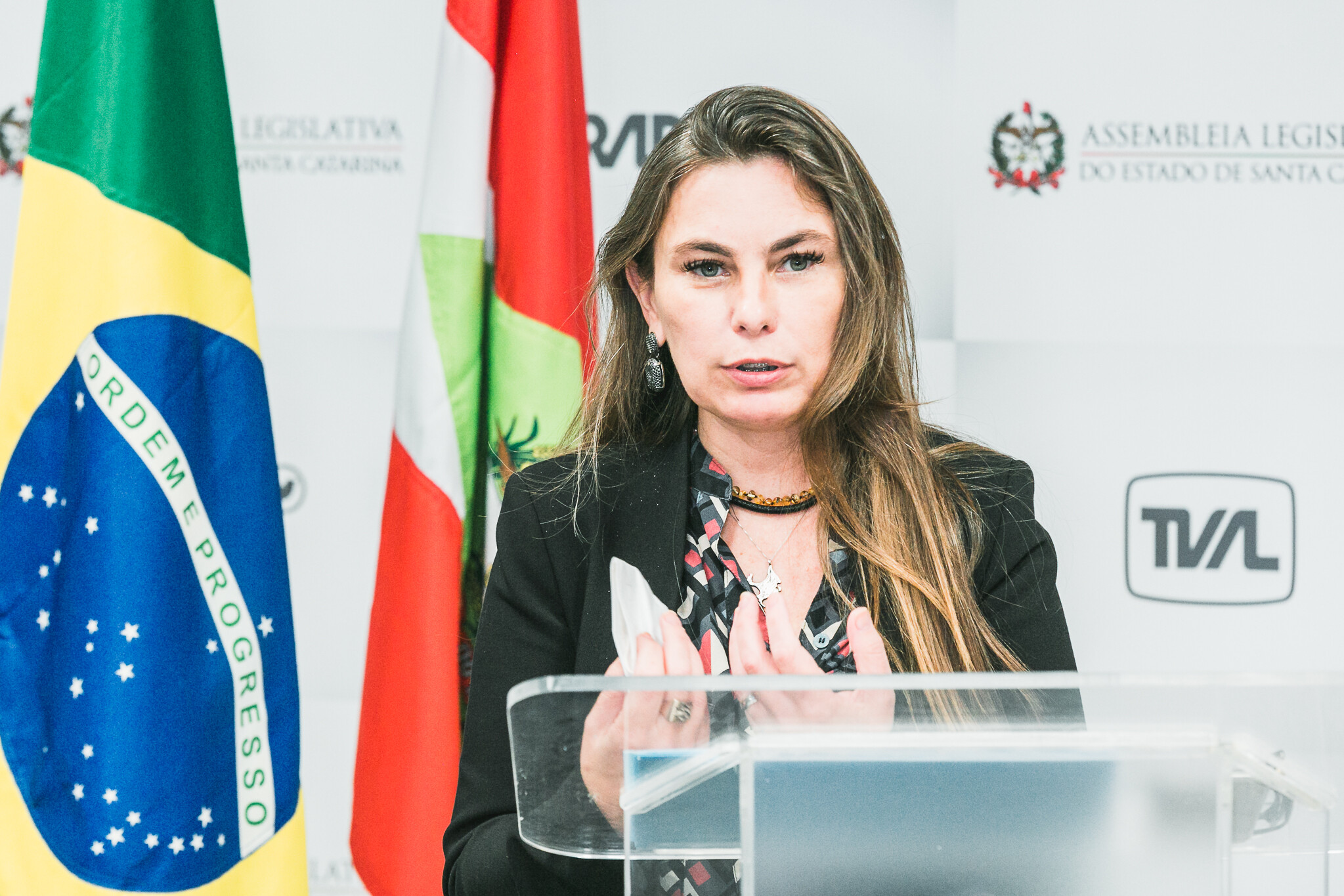 Paulinha foi reeleita para o segundo mandato na Assembleia Legislativa