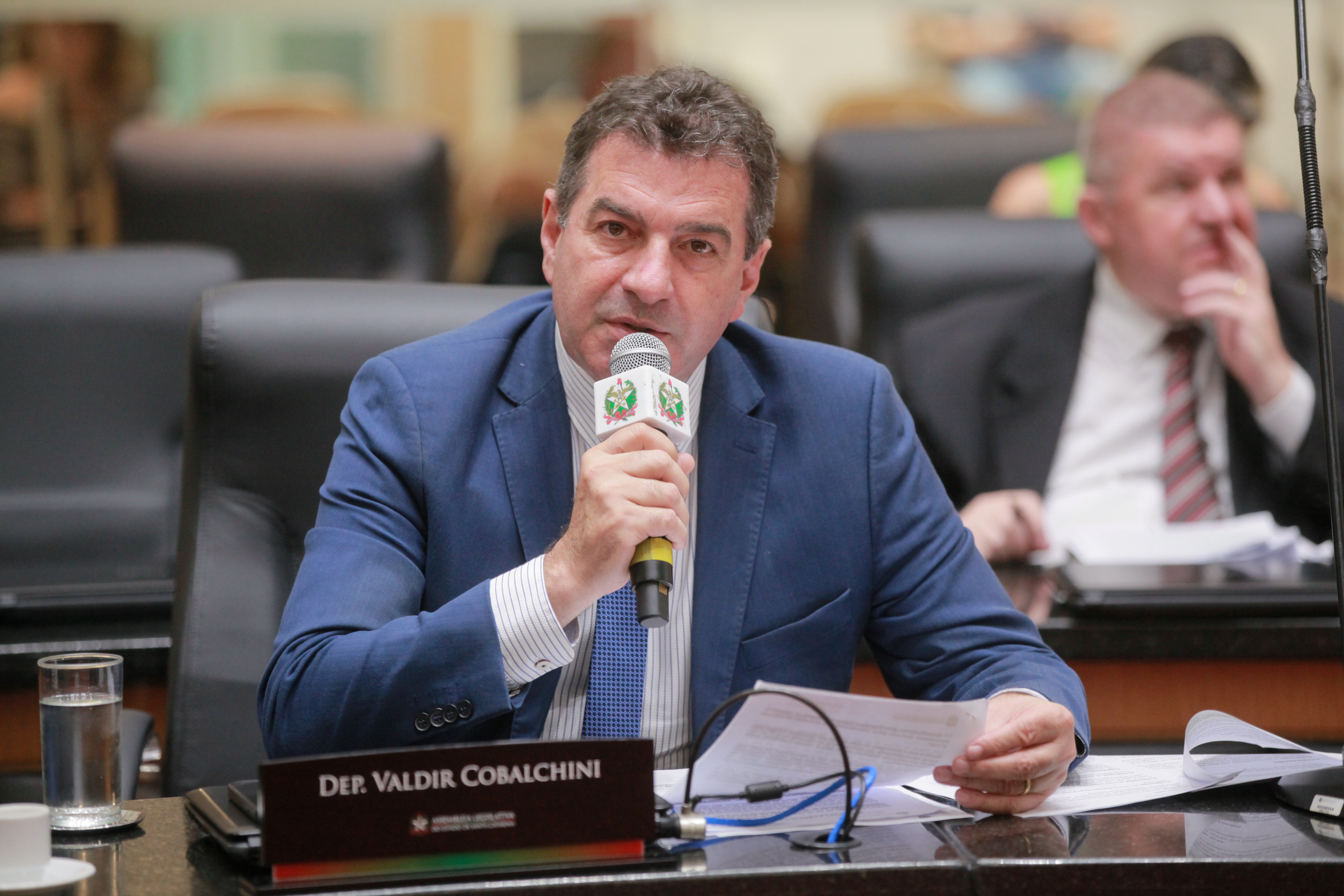 - Deputado Valdir Cobalchini (MDB)