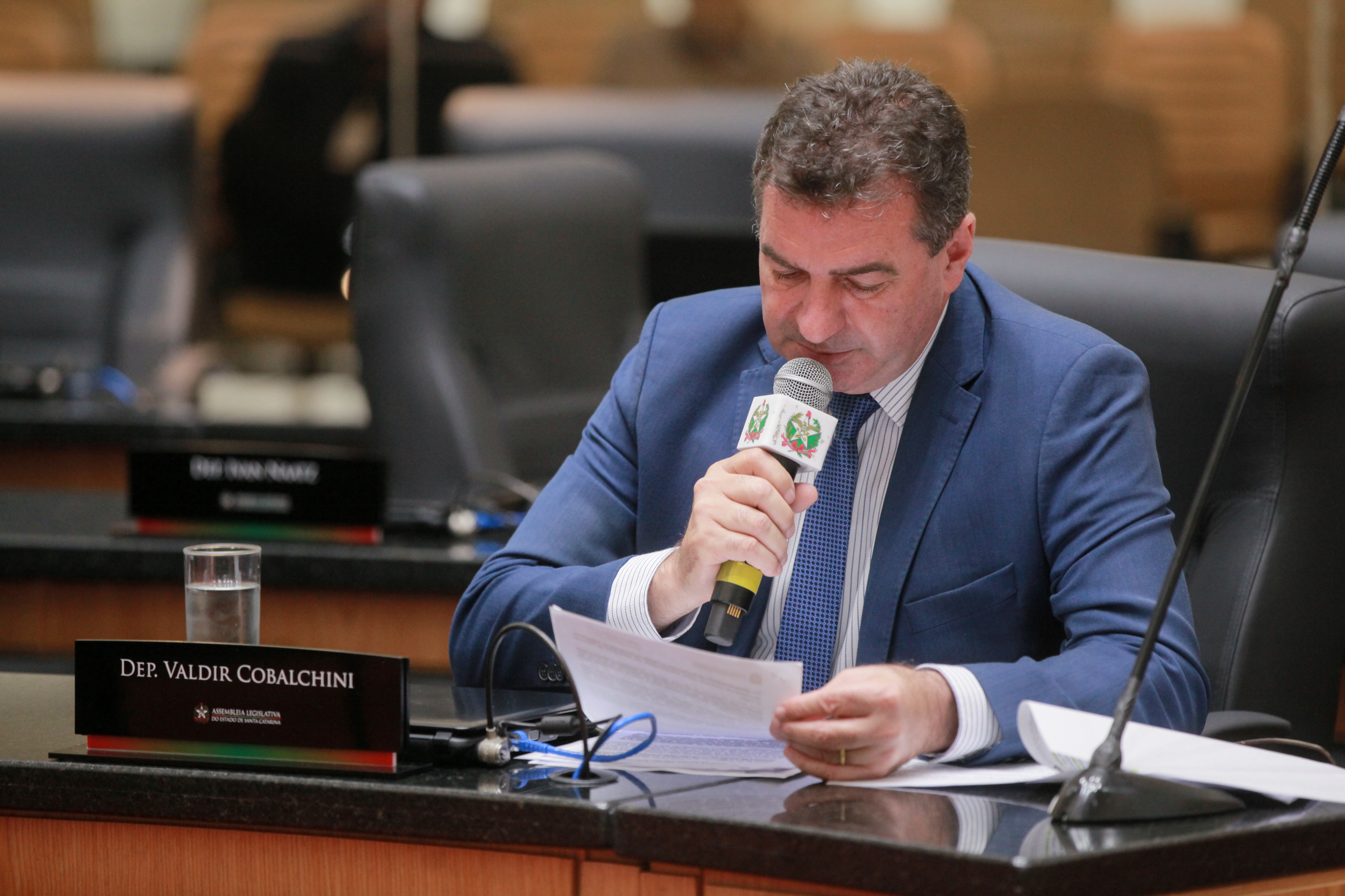 - Deputado Valdir Cobalchini (MDB)