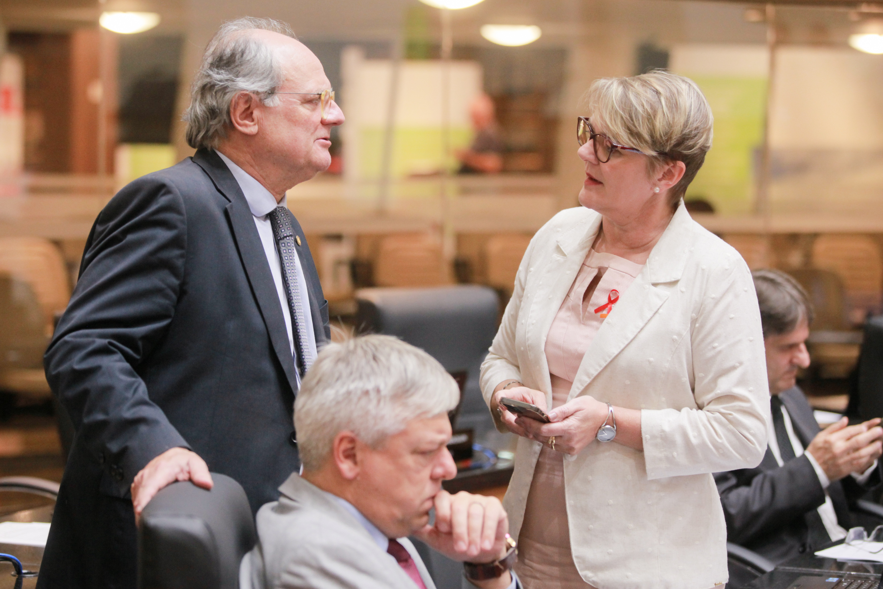 - Deputado Vicente Caropreso (PSDB)  - Deputada Luciane Carminatti (PT)