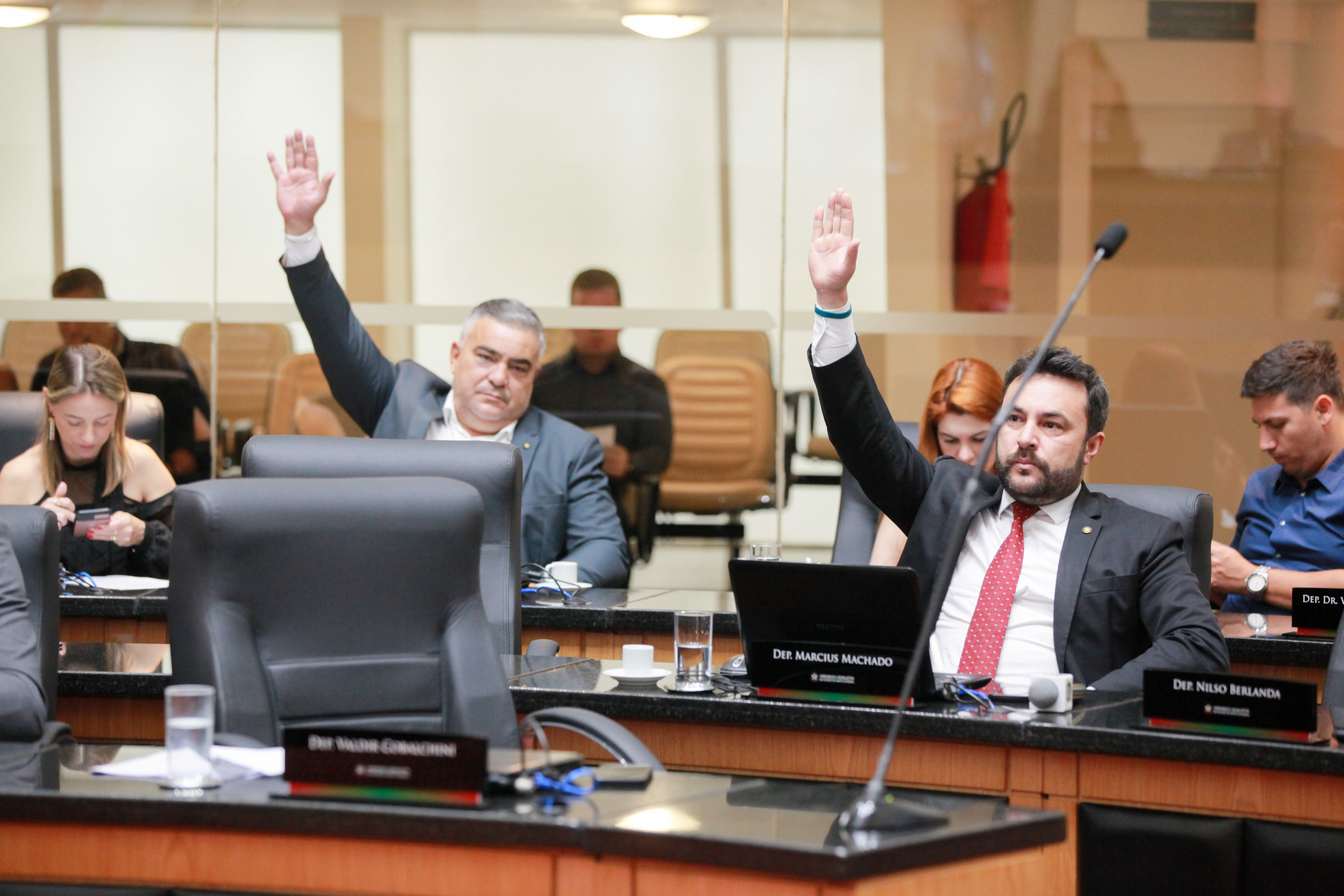 - Deputado Sargento Lima (PL) - Deputado Marcius Machado (PL)