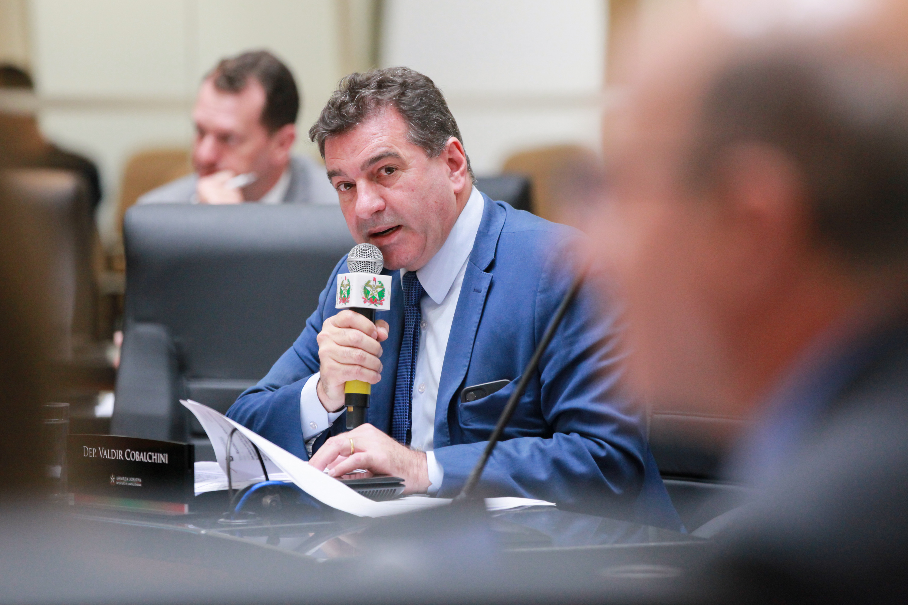 - Deputado Valdir Cobalchini (MDB)