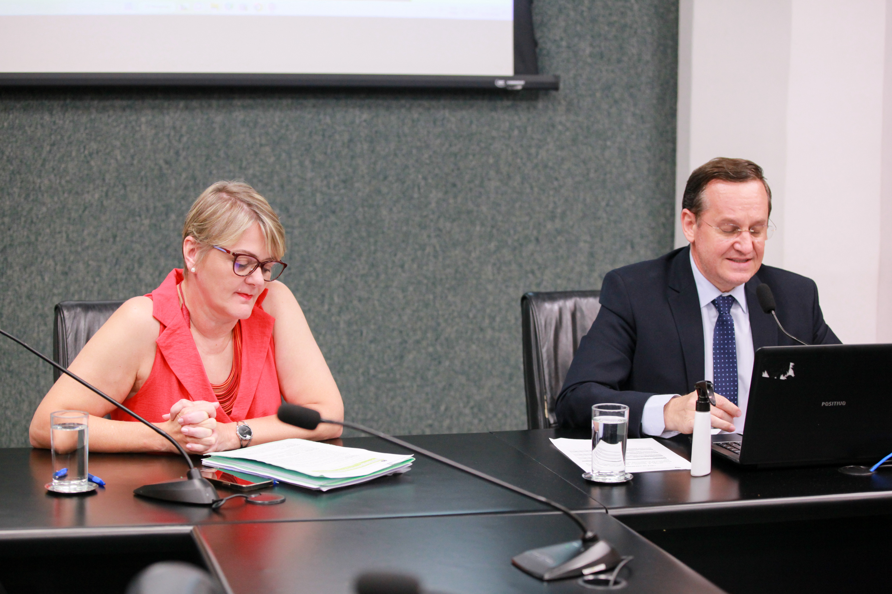 - Deputada Luciane Carminatti (PT) - Deputado Jair Miotto (União)