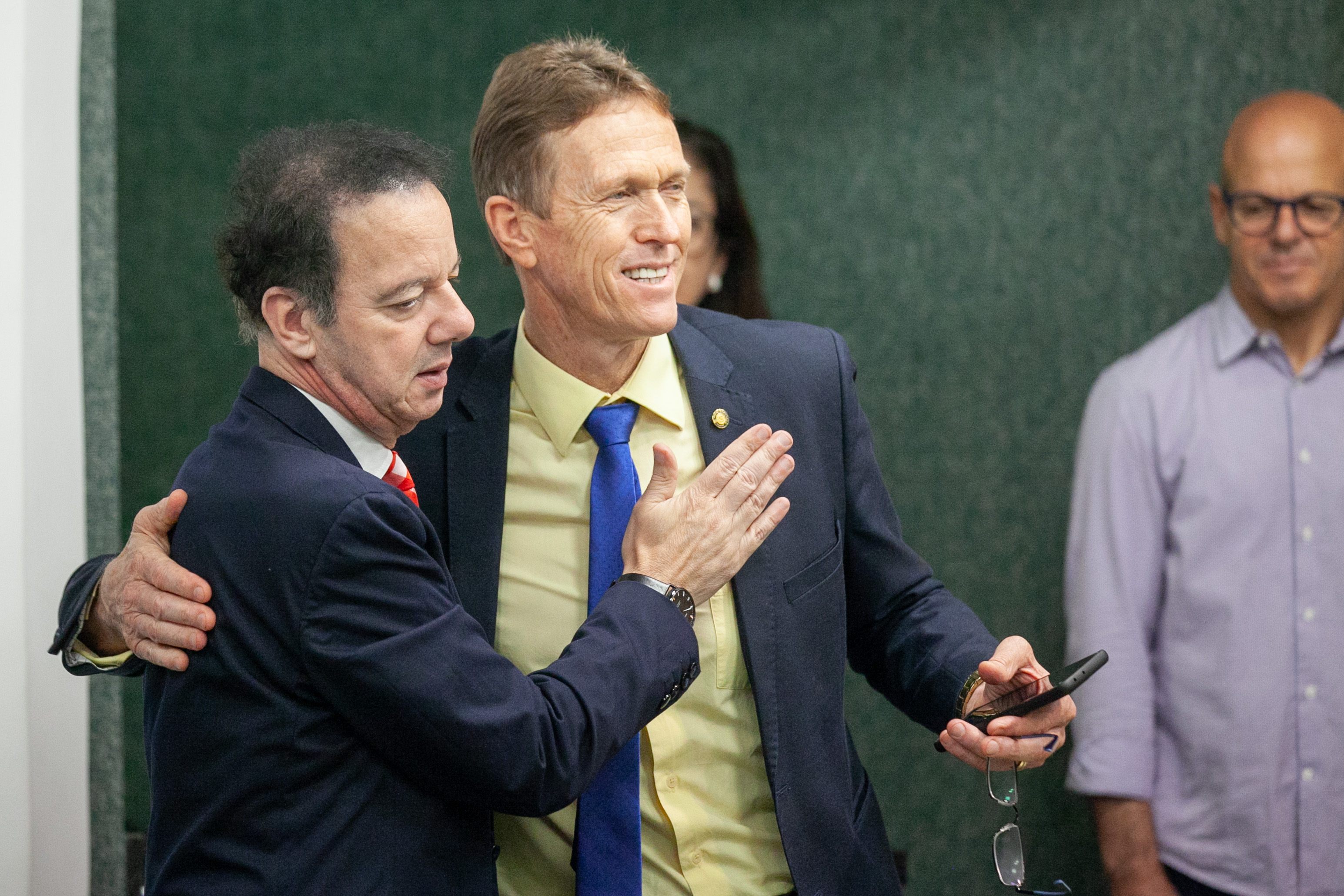 Deputado Ismael dos Santos (PSD) e Deputado Volnei Weber (MDB)