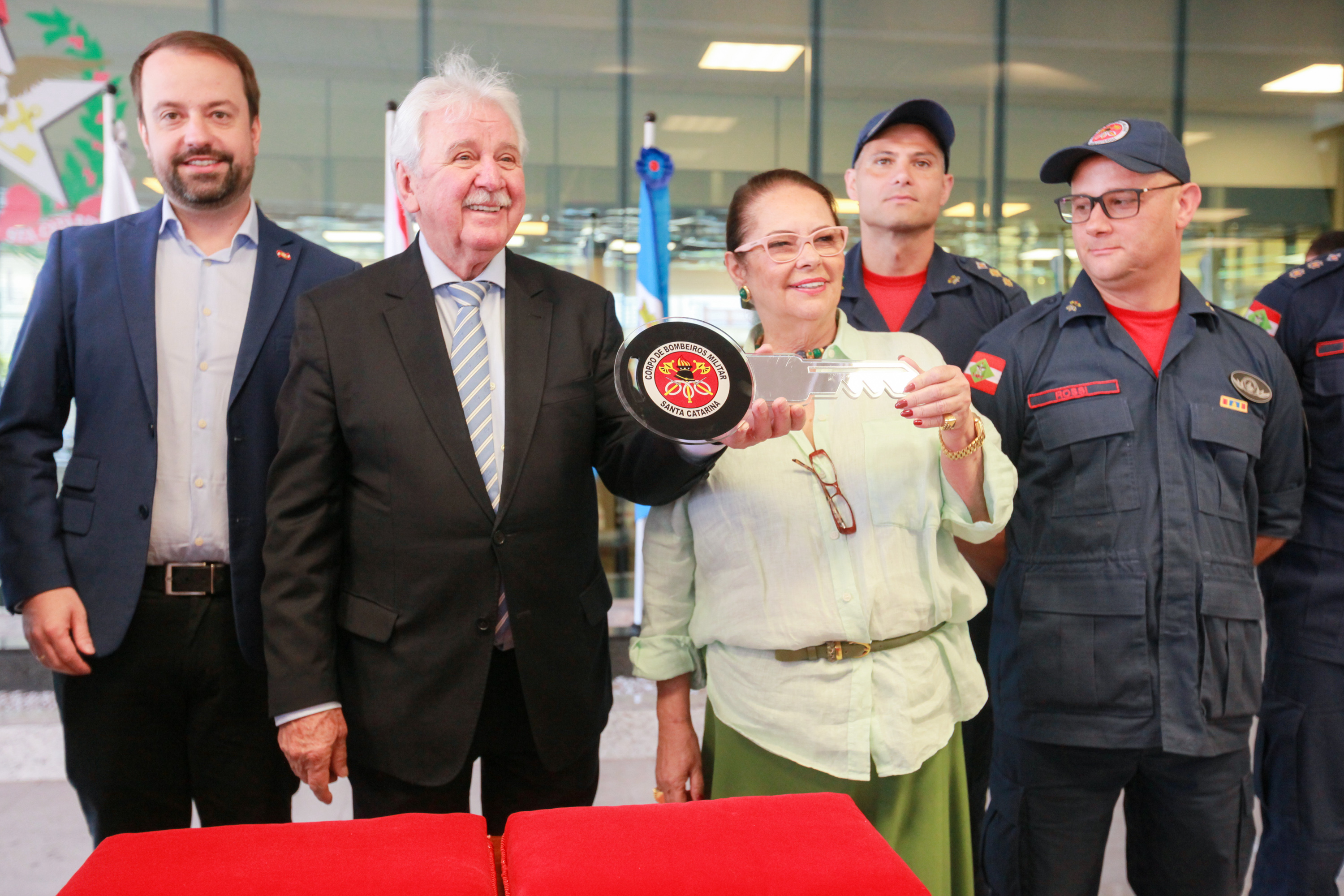 - Deputado Moacir Sopelsa (MDB) - Deputada Ada Faraco de Luca (MDB)
