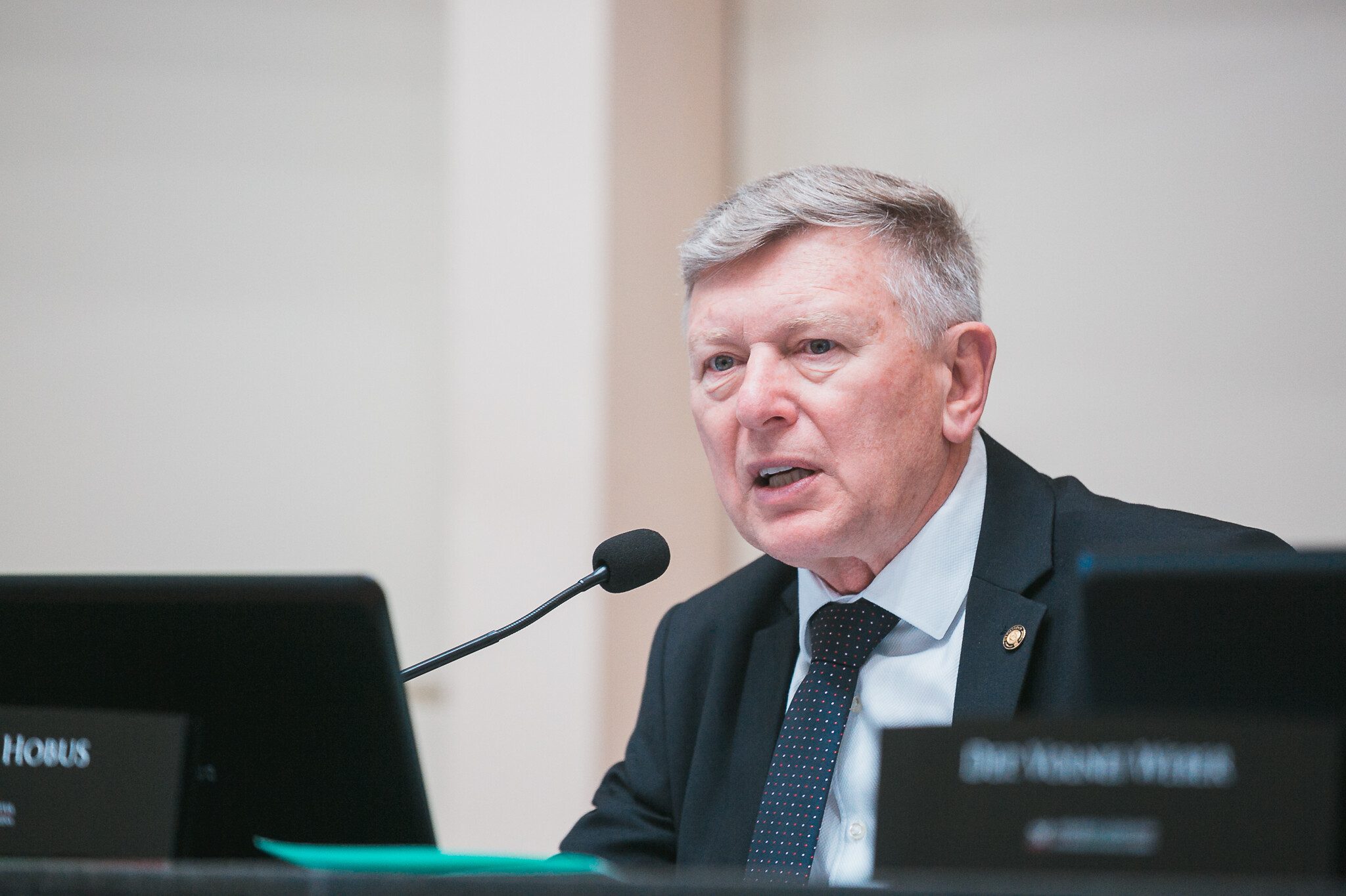Deputado Milton Hobus (PSD), presidente da Comissão de Constituição e Justiça.