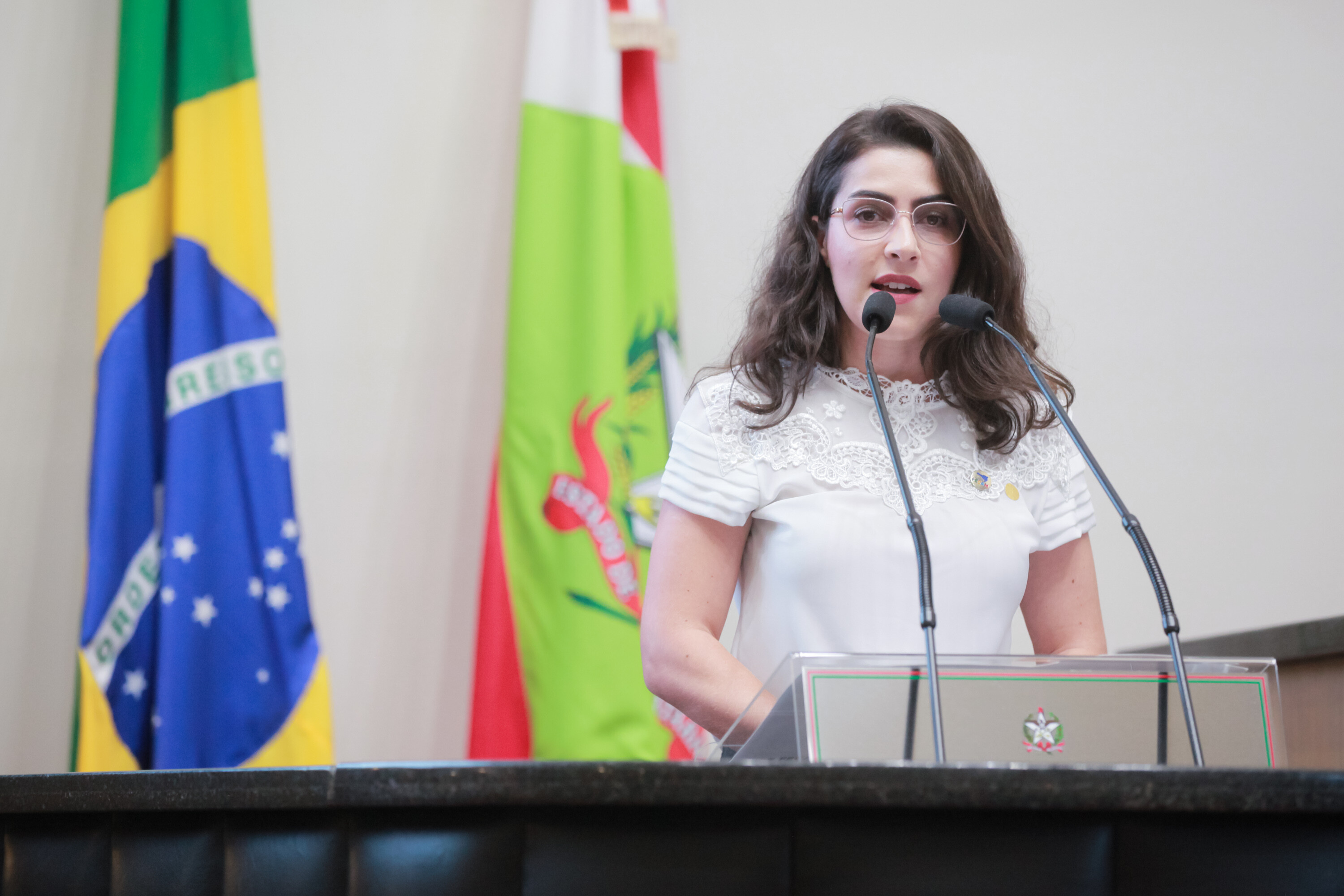 Dayana Maressa Pamato, presidente da Comissão Mista de Responsabilidade Social.