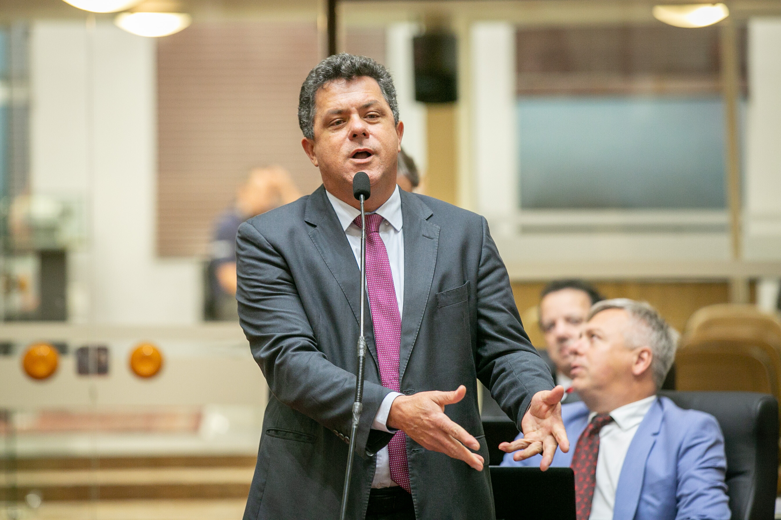Deputado Ivan Naatz, líder da bancada do PL na Alesc