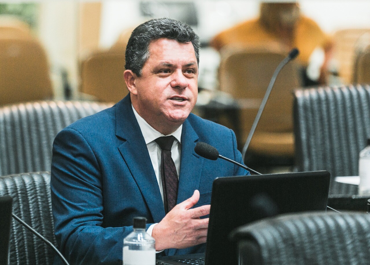 Deputado Ivan Naatz, líder da bancada do PL na Alesc