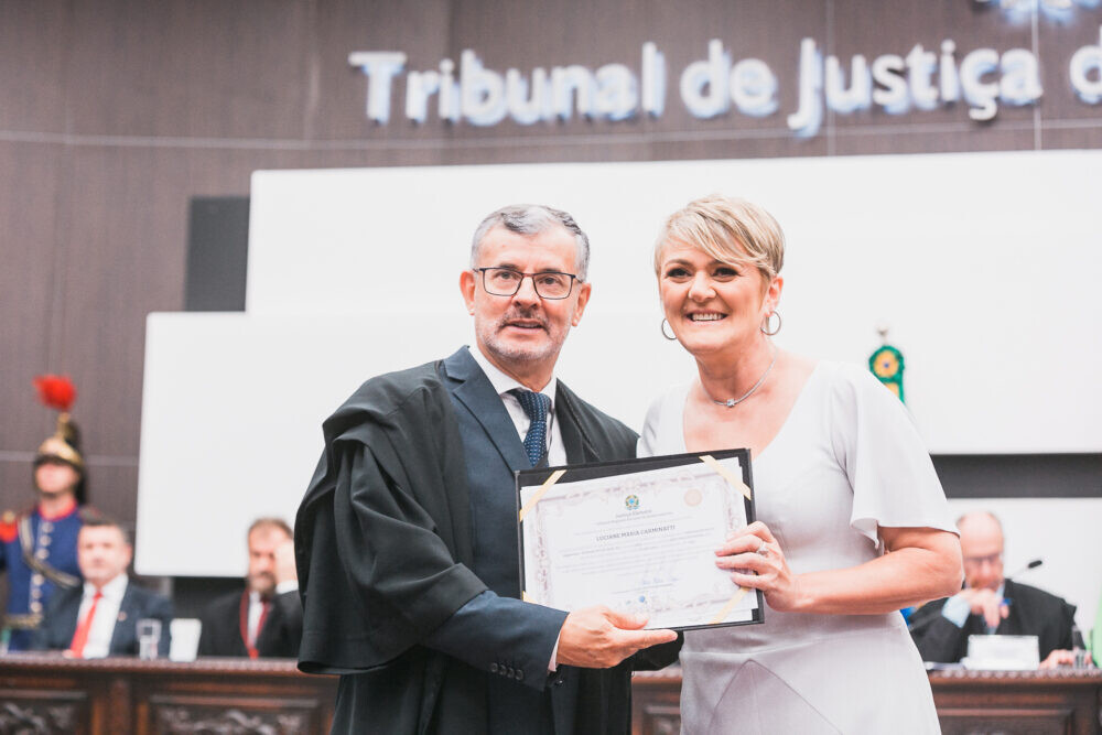 Diplomação da deputada Luciane Carminatti