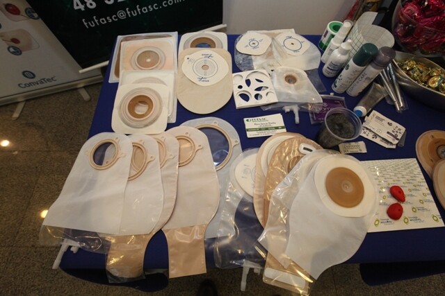 Materiais utilizados para tratamento dos ostomizados.