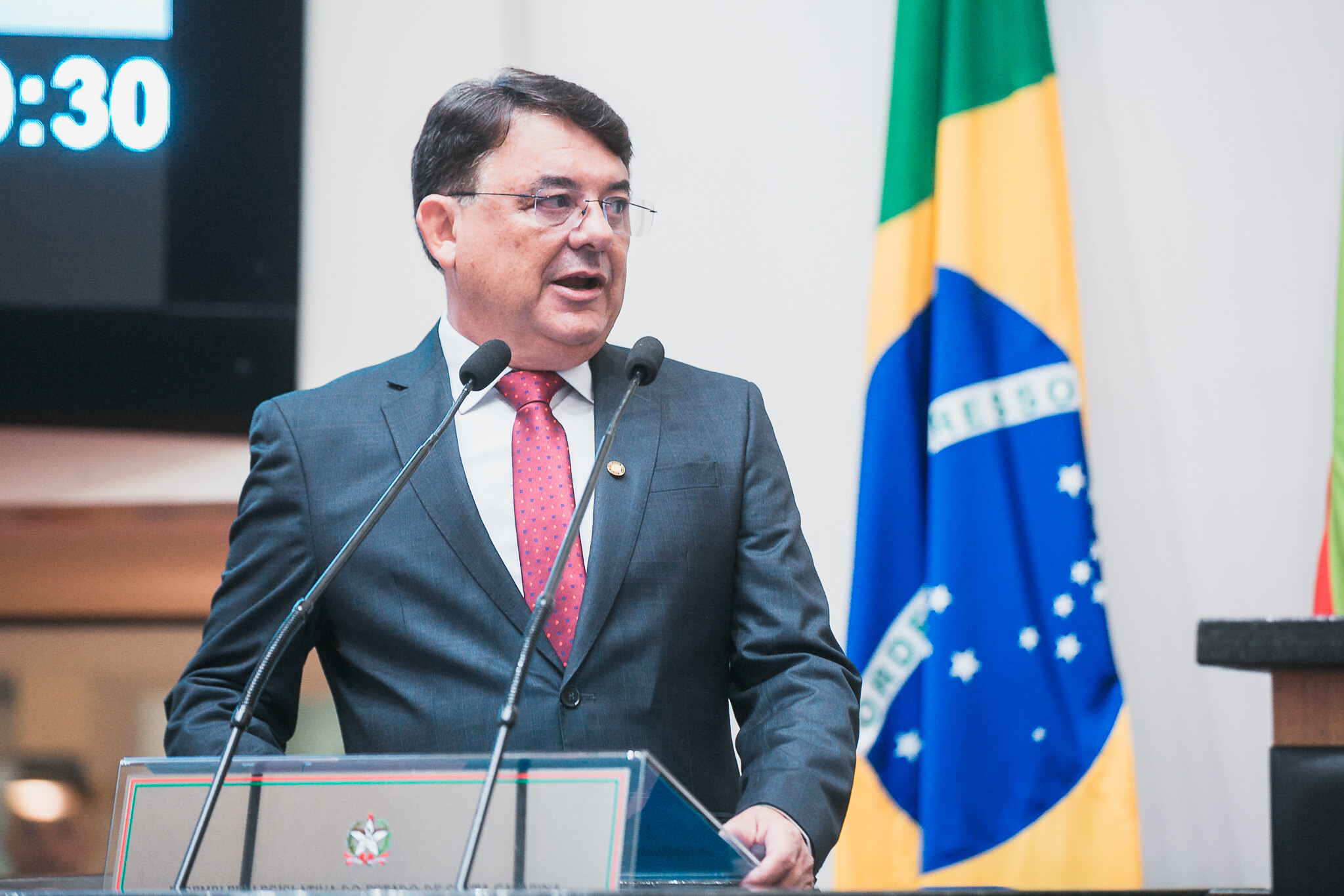 Deputado Maurício Peixer (PL).