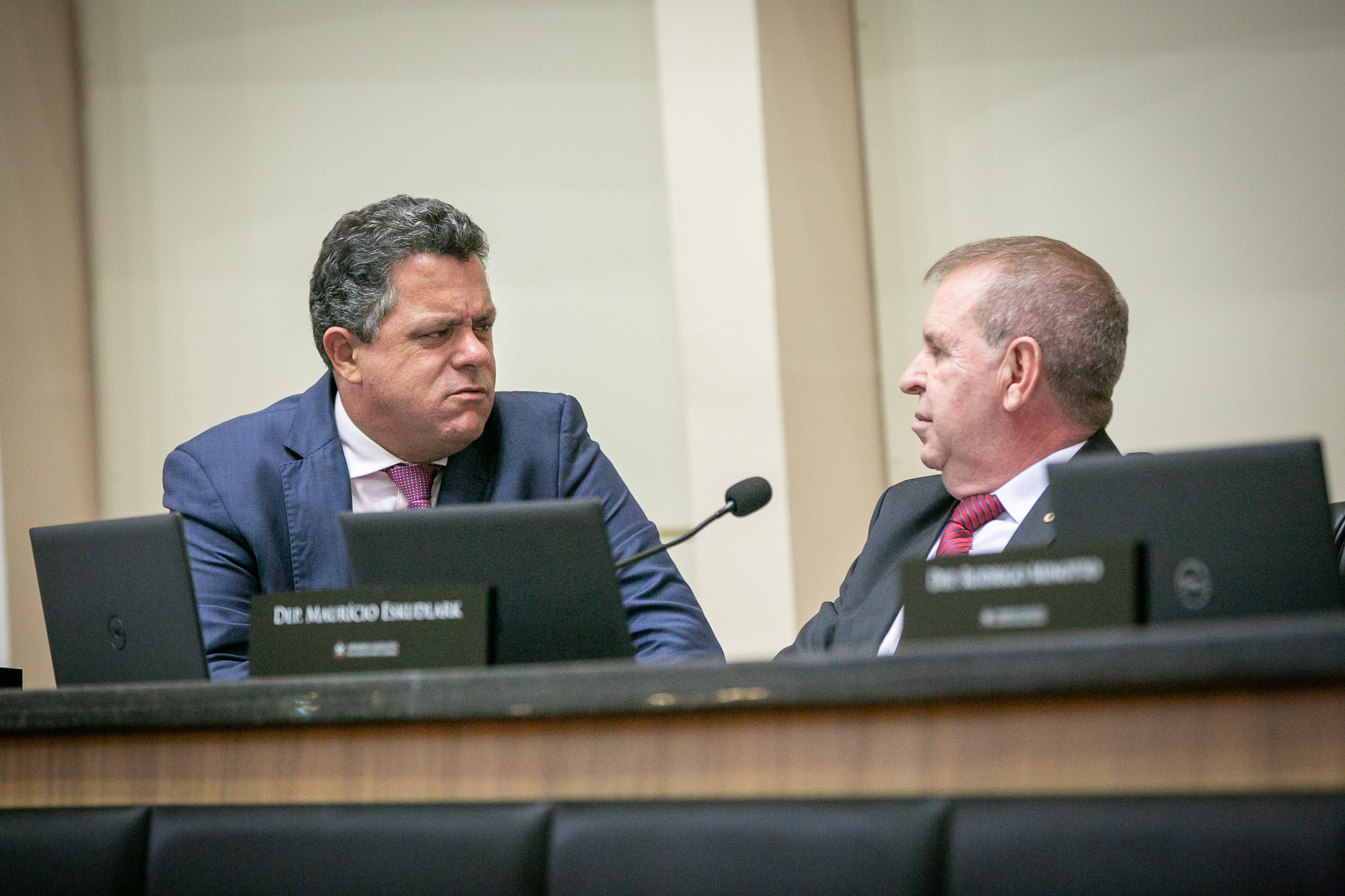 Deputado Ivan Naatz (PL) e  Deputado Maurício Eskudlark (PL)