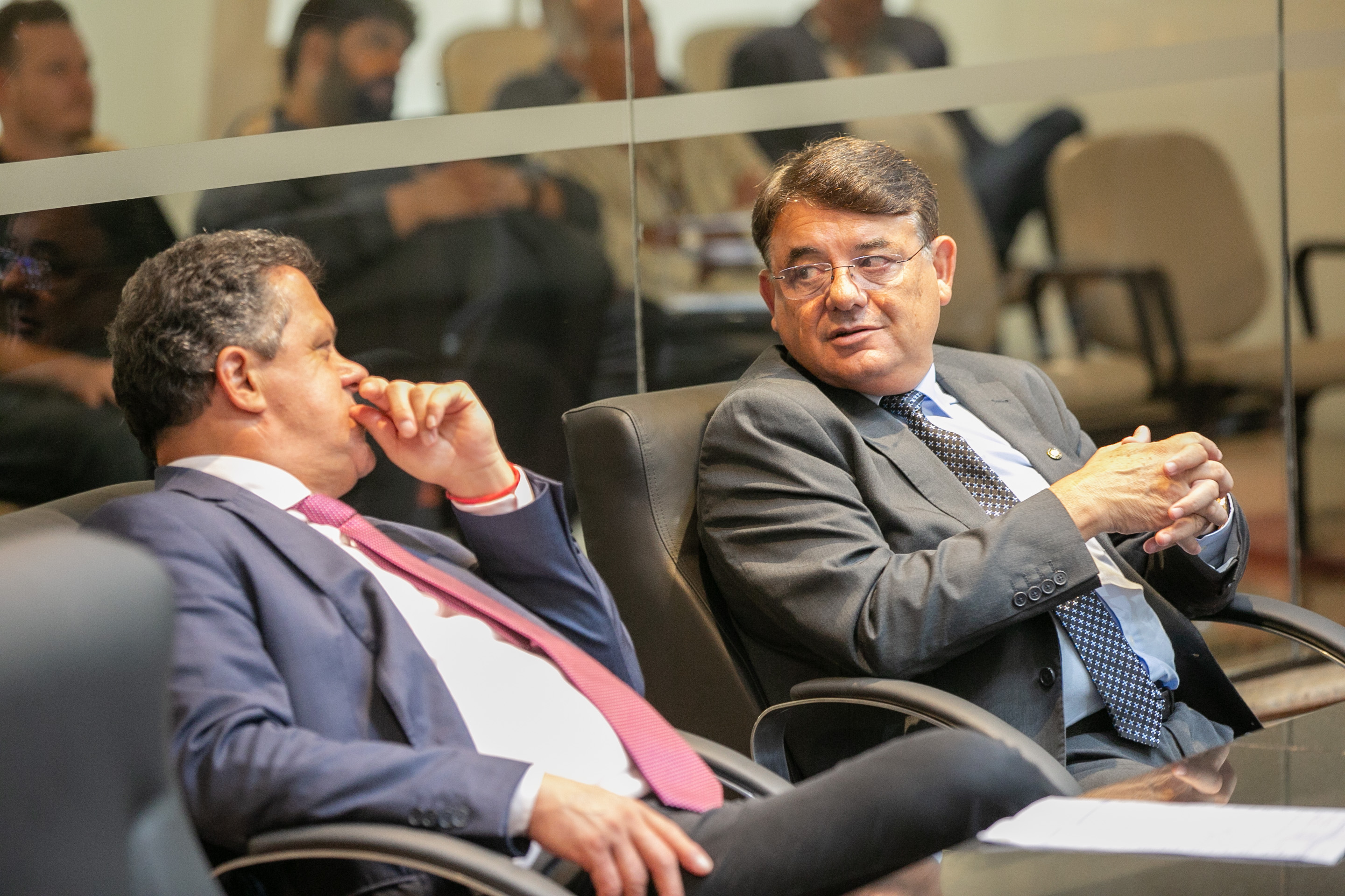 Deputado Ivan Naatz (PL) e Deputado Mauricio Peixer (PL)