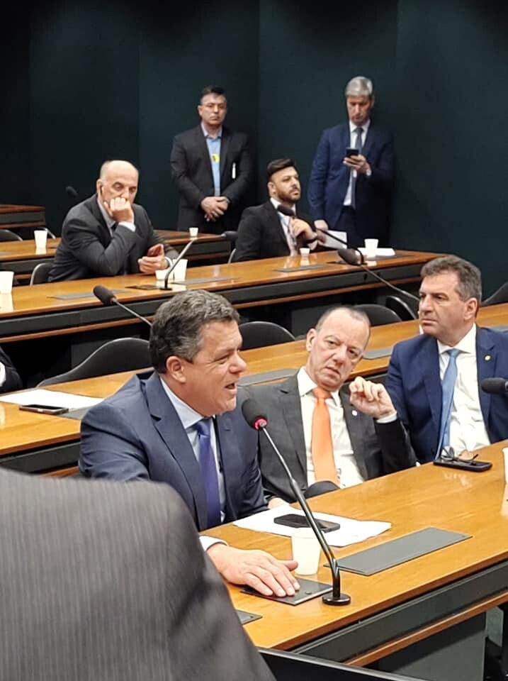 Deputado Ivan Naatz na primeira reunião do ano do Forum Parlamentar Catarinense: recursos e prioridades. (Divulgação)