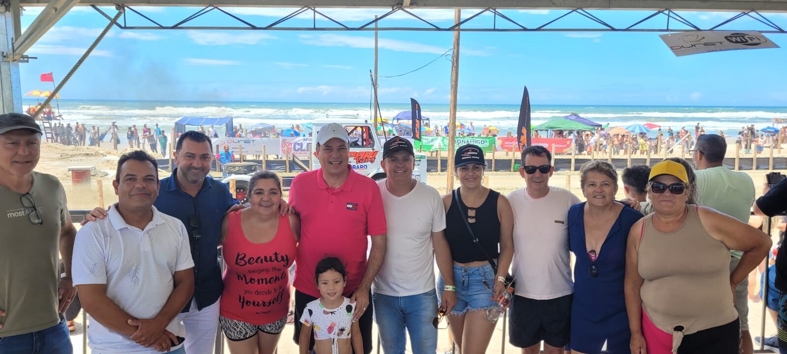 Deputado Rodrigo Minotto e lideranças de Balneário Gaivota
