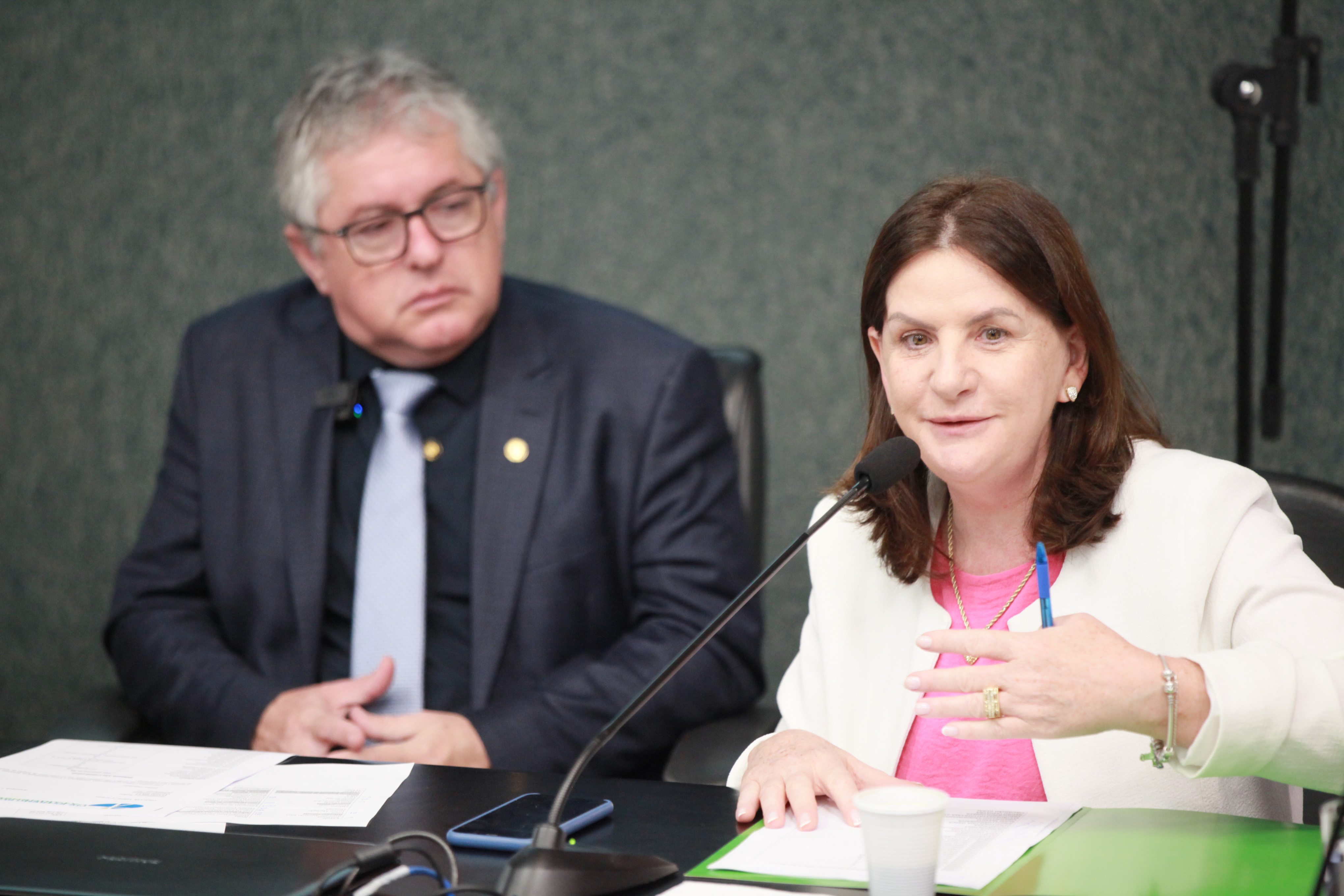 Reunião da Amesc com a Secretaria Estadual da Saúde