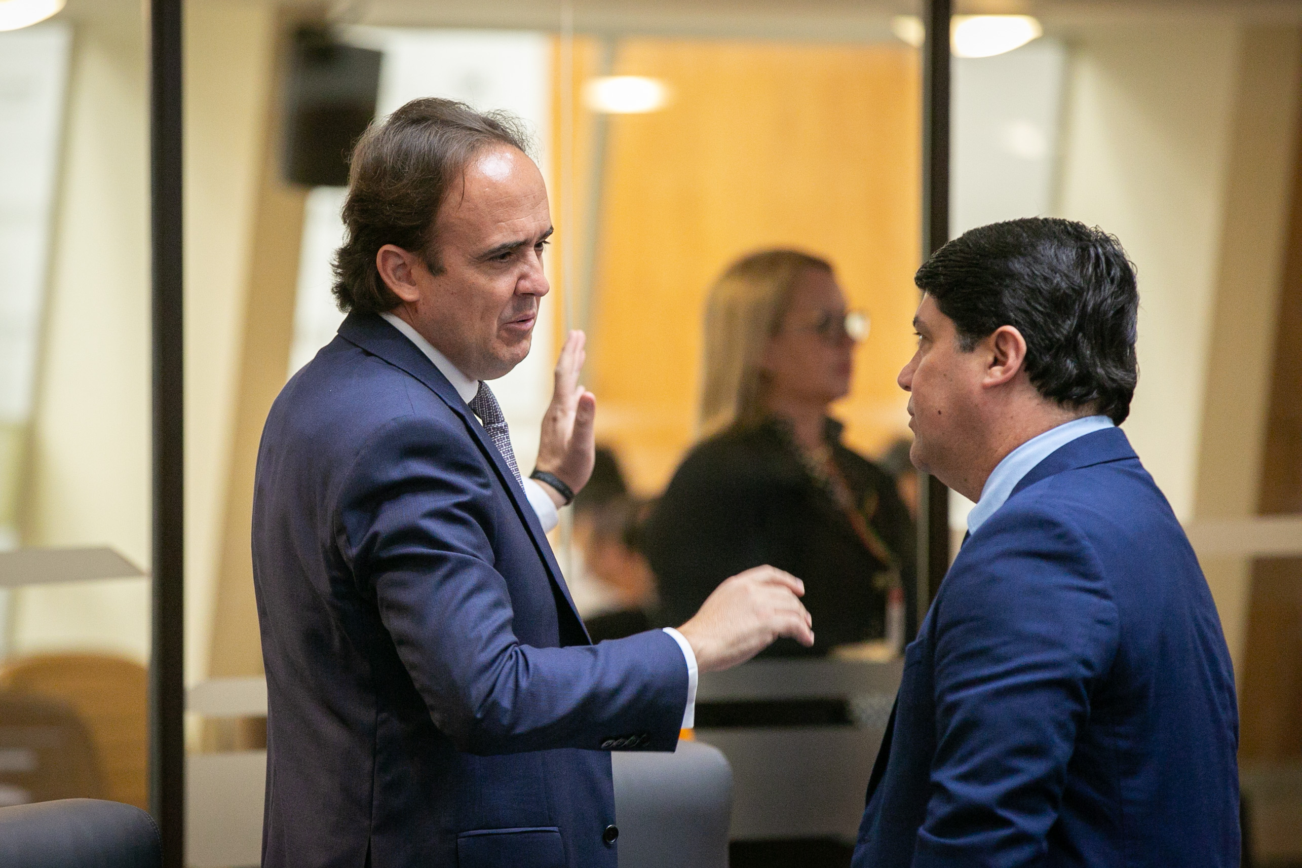 Deputado Carlos Humberto (PL) e Deputado Emerson Stein (MDB)